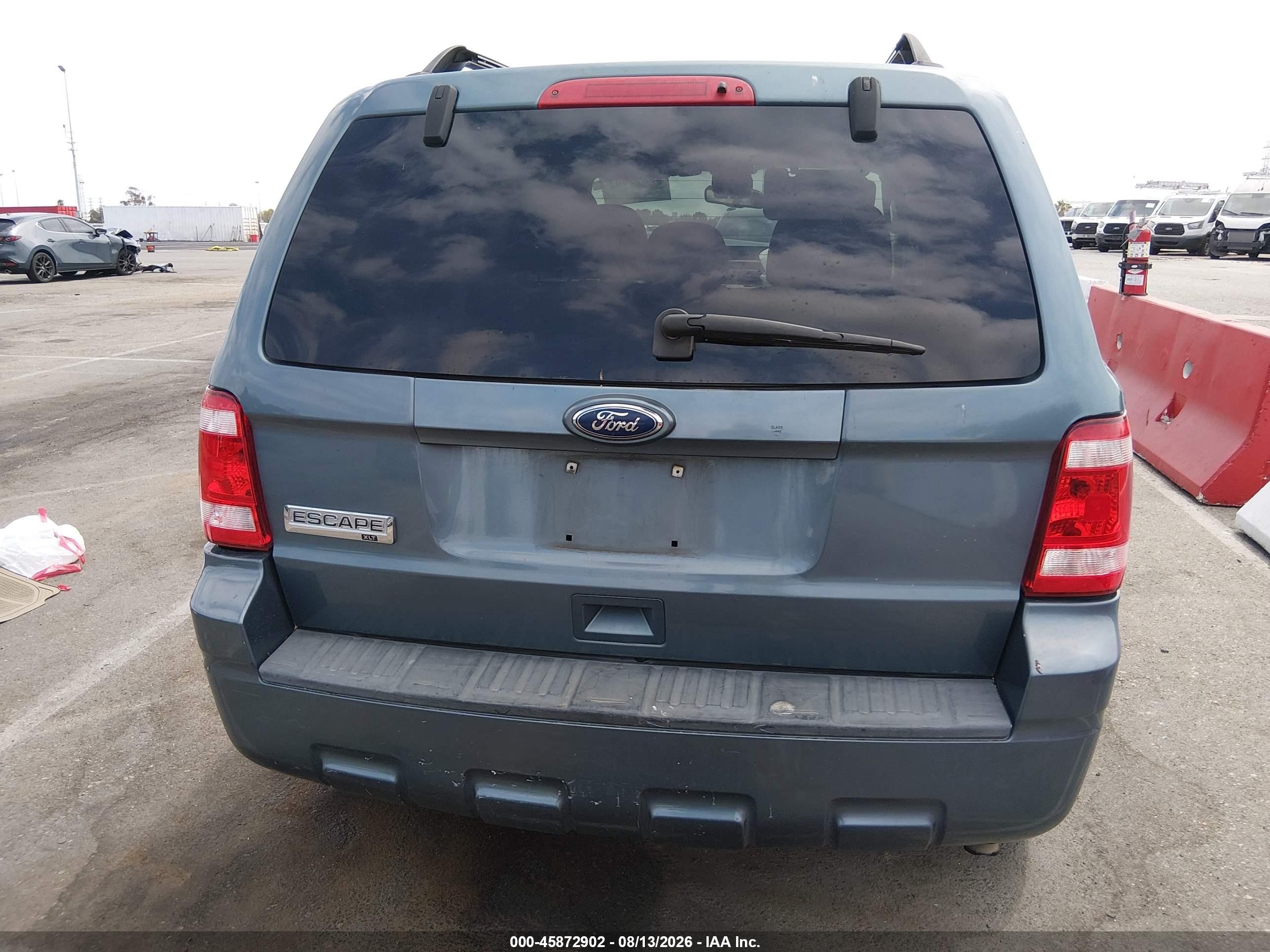 2010 Ford Escape Xlt Blue vin: 1FMCU0D72AKC61902