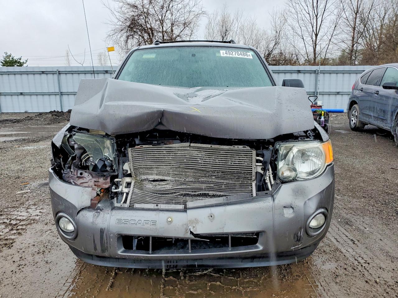 2010 Ford Escape Xlt Gray vin: 1FMCU0D72AKC81020
