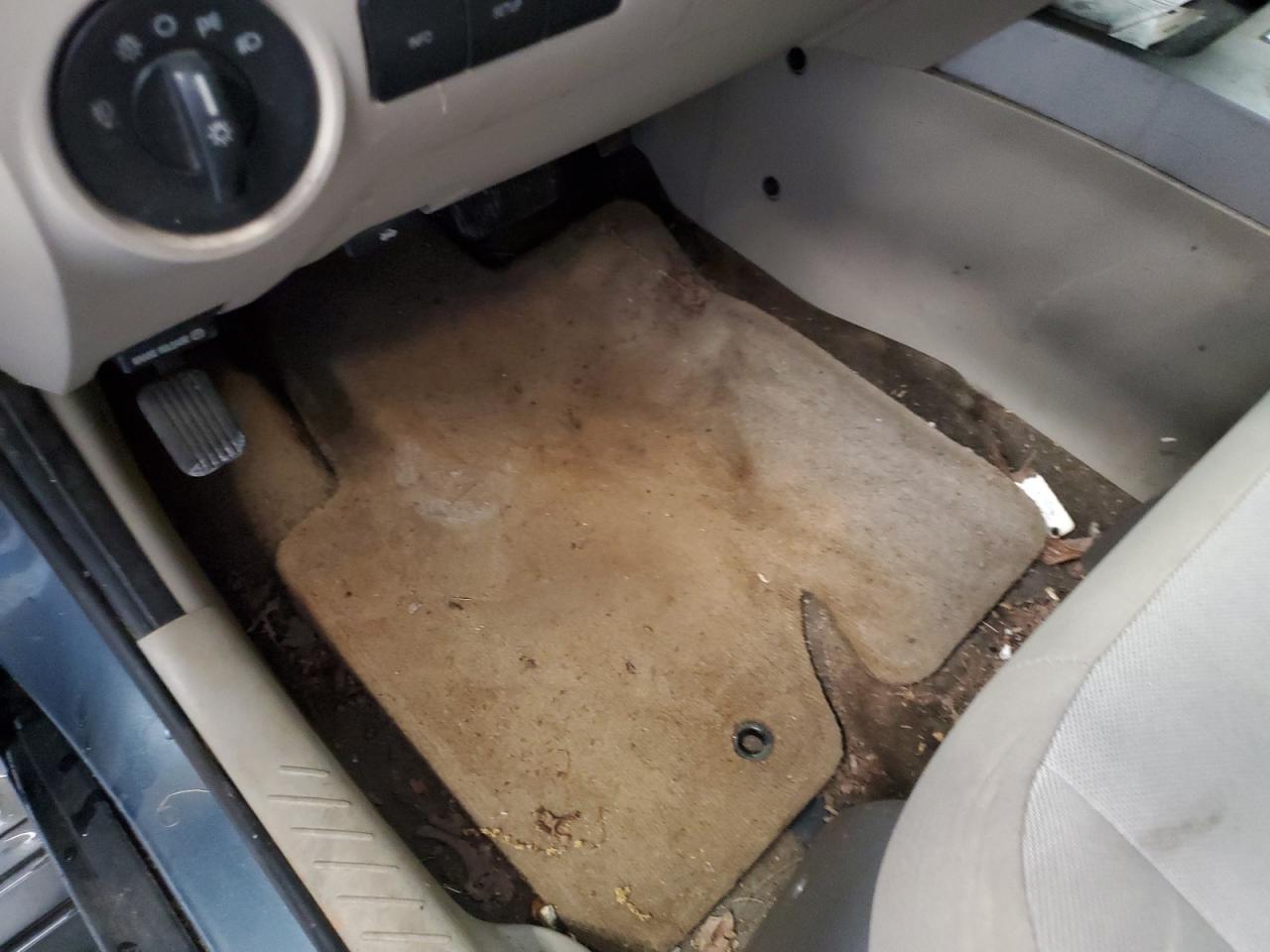 2010 Ford Escape Xlt Blue vin: 1FMCU0D72AKC94138 Damage: Left Front Carpet, Stained, Permanent