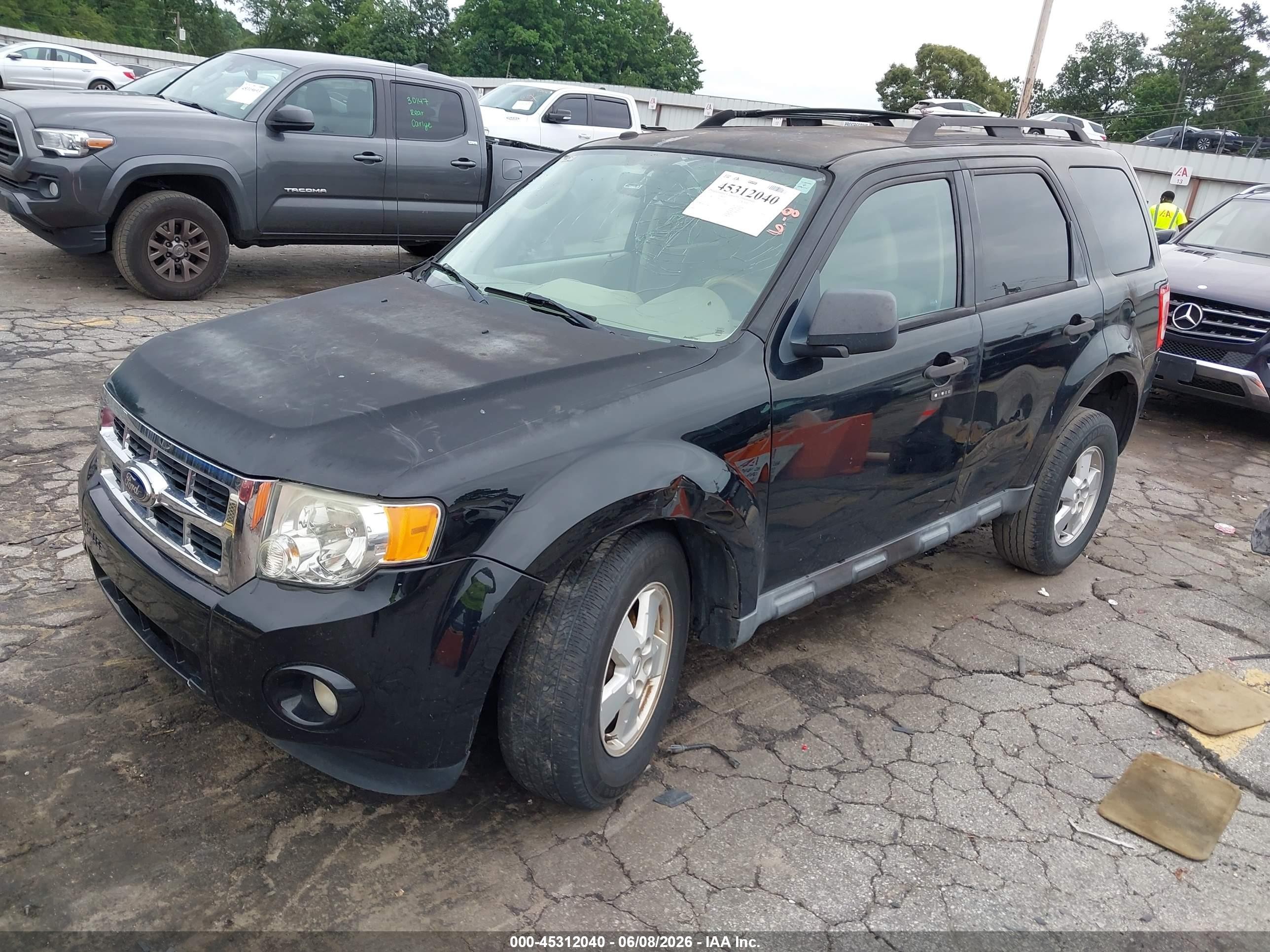 2010 Ford Escape Xlt Black vin: 1FMCU0D72AKD12010