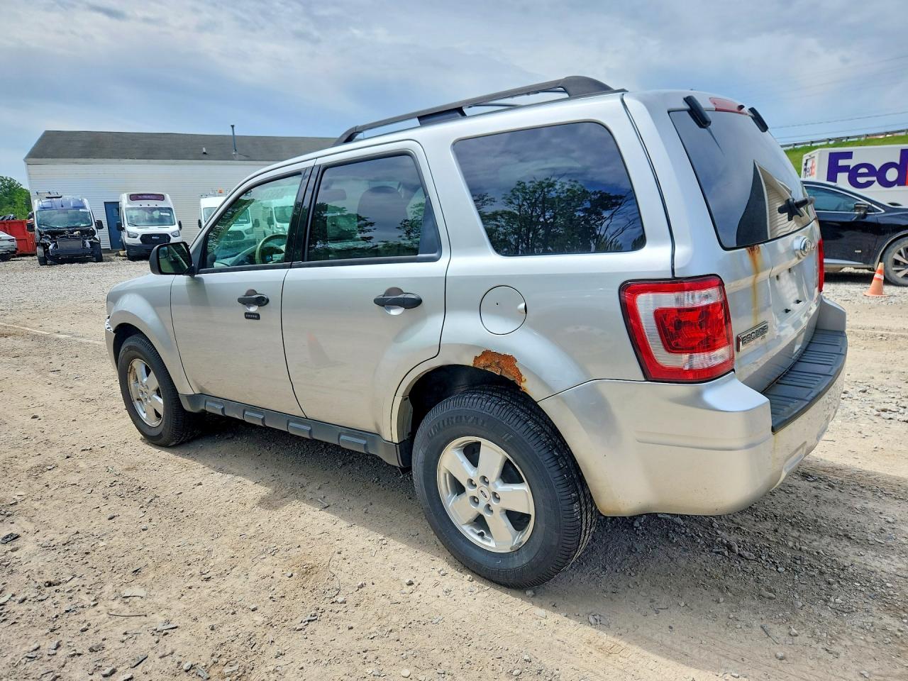 2010 Ford Escape Xlt Silver vin: 1FMCU0D72AKD44116