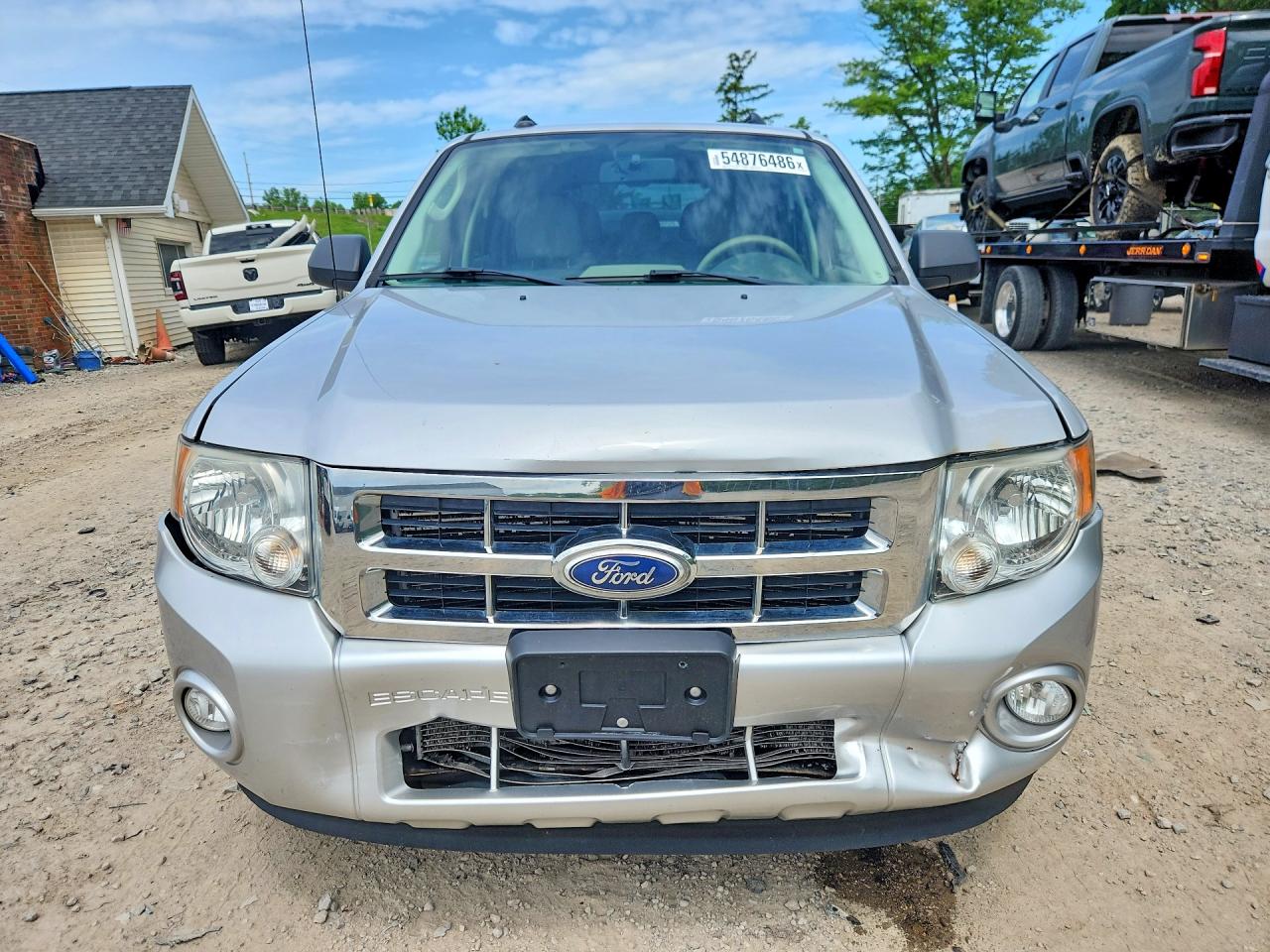 2010 Ford Escape Xlt Silver vin: 1FMCU0D72AKD44116