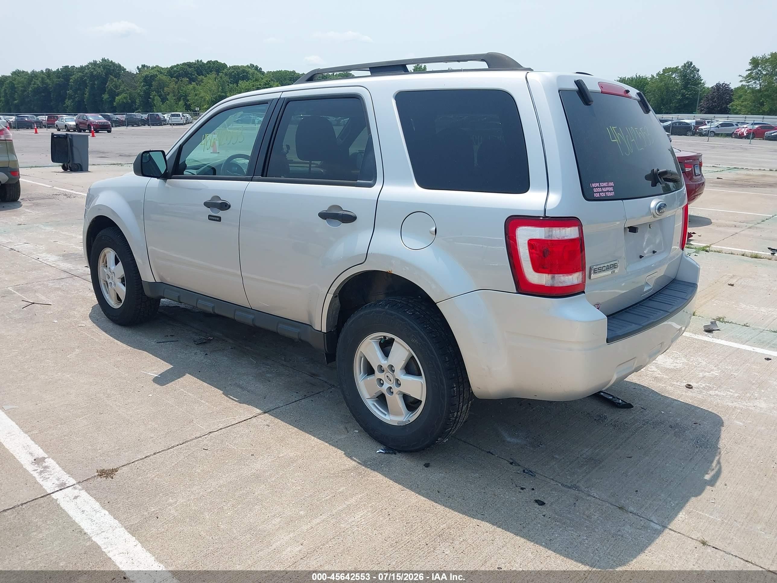 2011 Ford Escape Xlt Gray vin: 1FMCU0D72BKA22027