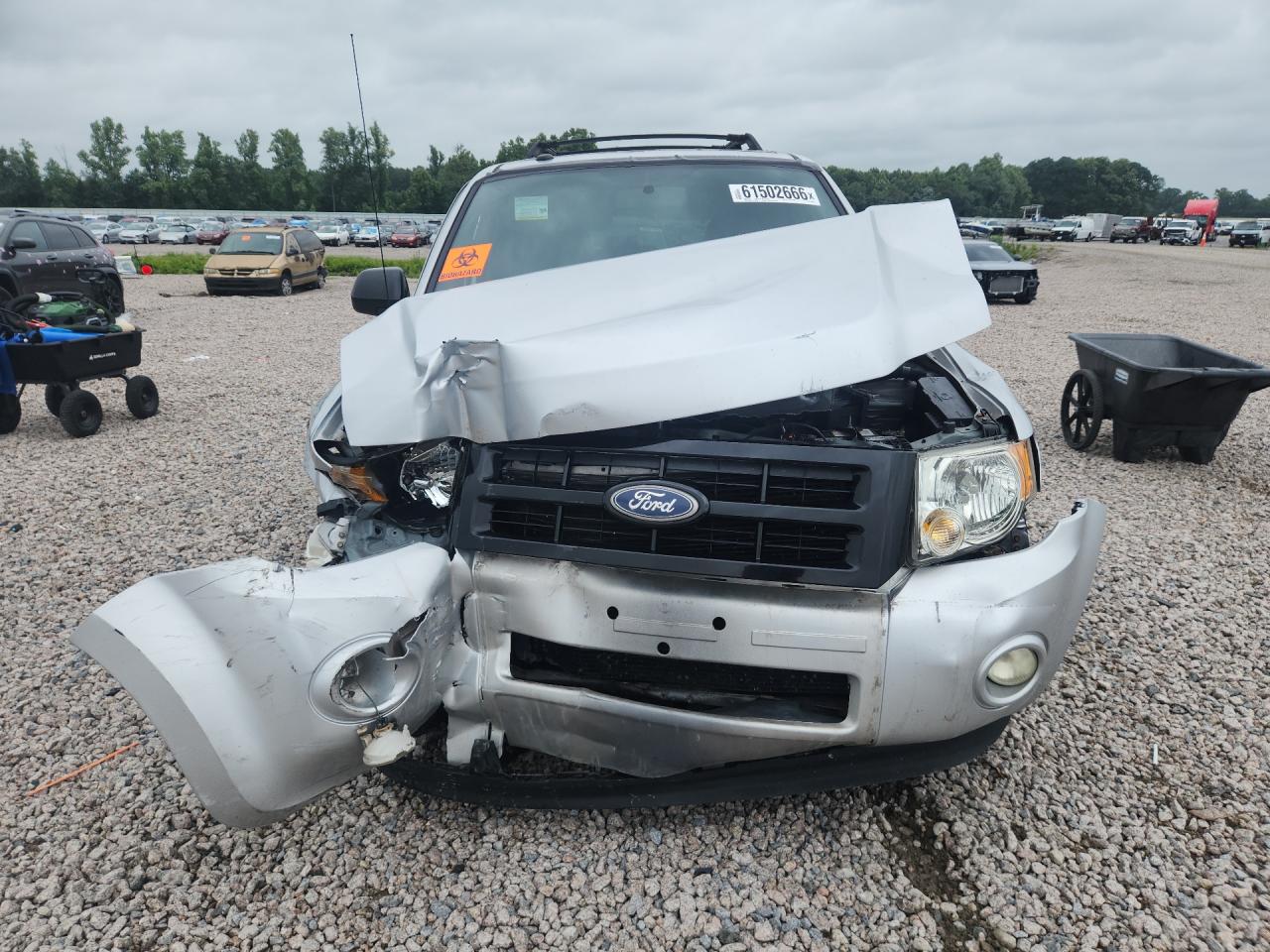 2011 Ford Escape Xlt Silver vin: 1FMCU0D72BKA25395