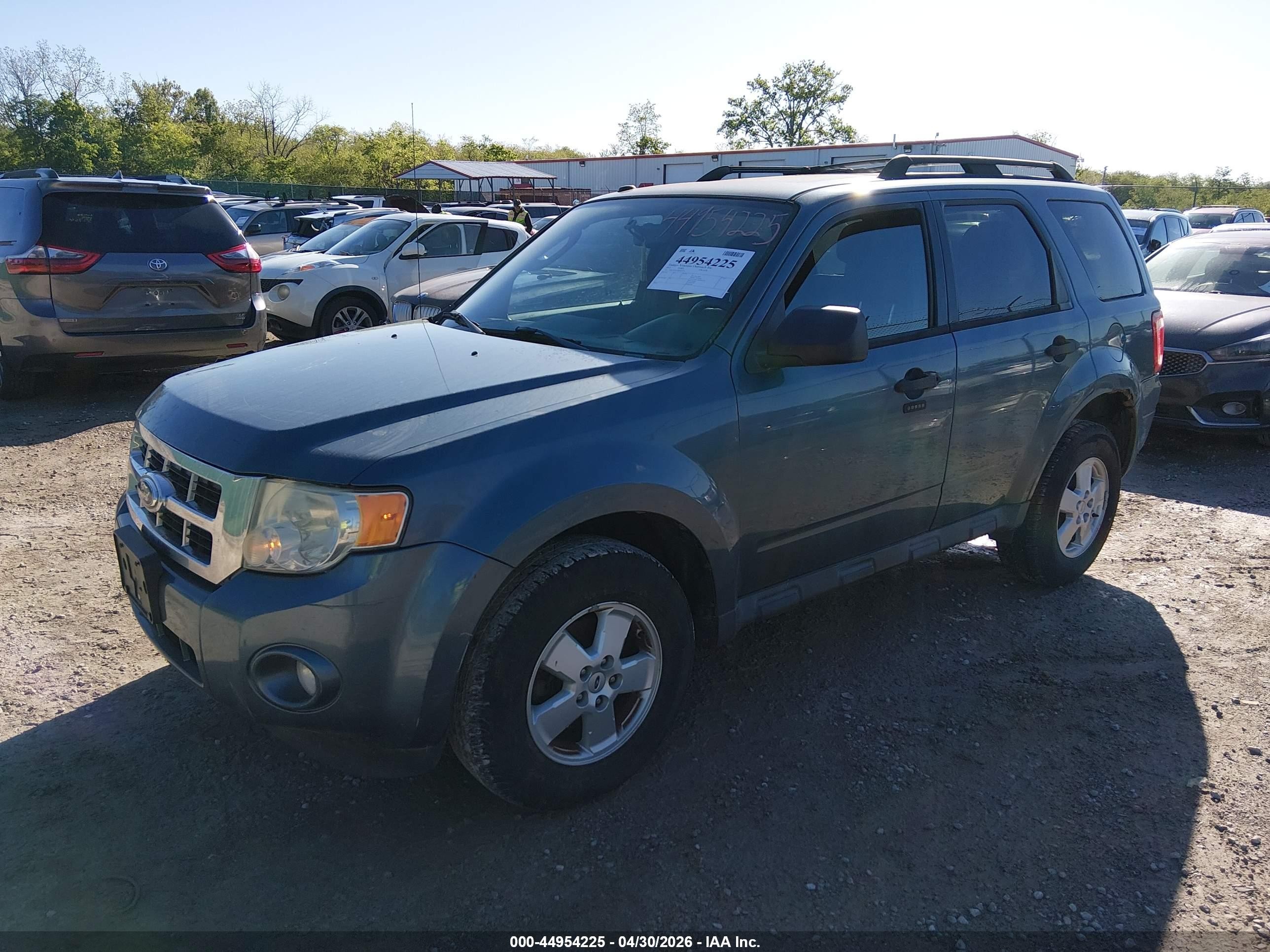 2011 Ford Escape Xlt Automatic Синий vin: 1FMCU0D72BKB16103