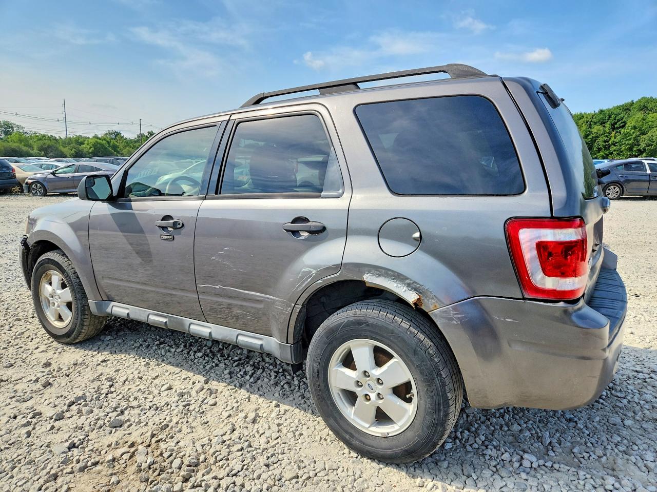 2011 Ford Escape Xlt Gray vin: 1FMCU0D72BKC31378