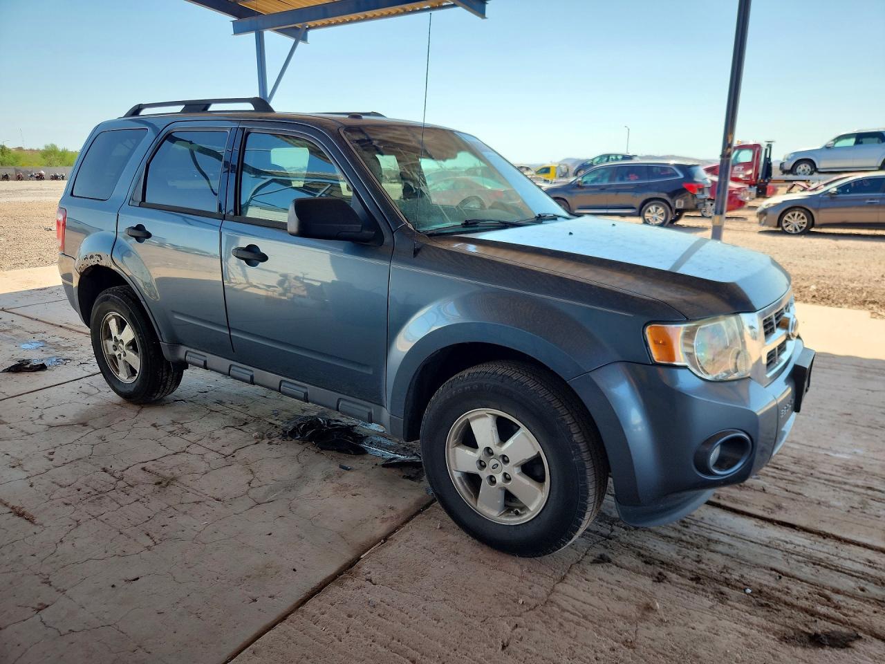 2011 Ford Escape Xlt Blue vin: 1FMCU0D72BKC40453