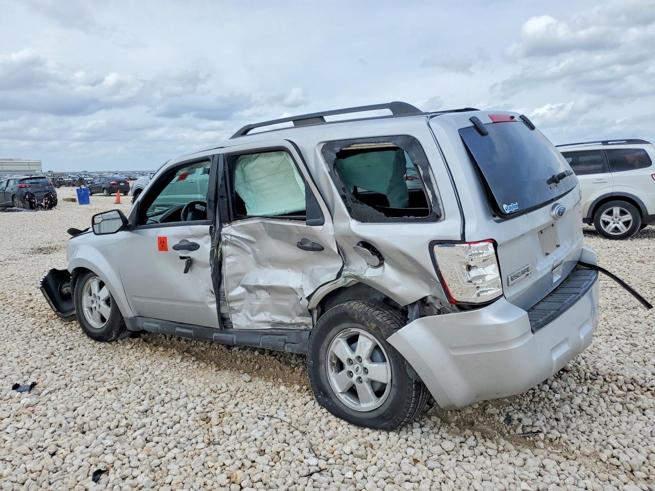 2012 Ford Escape Xlt Silver vin: 1FMCU0D72CKA35958