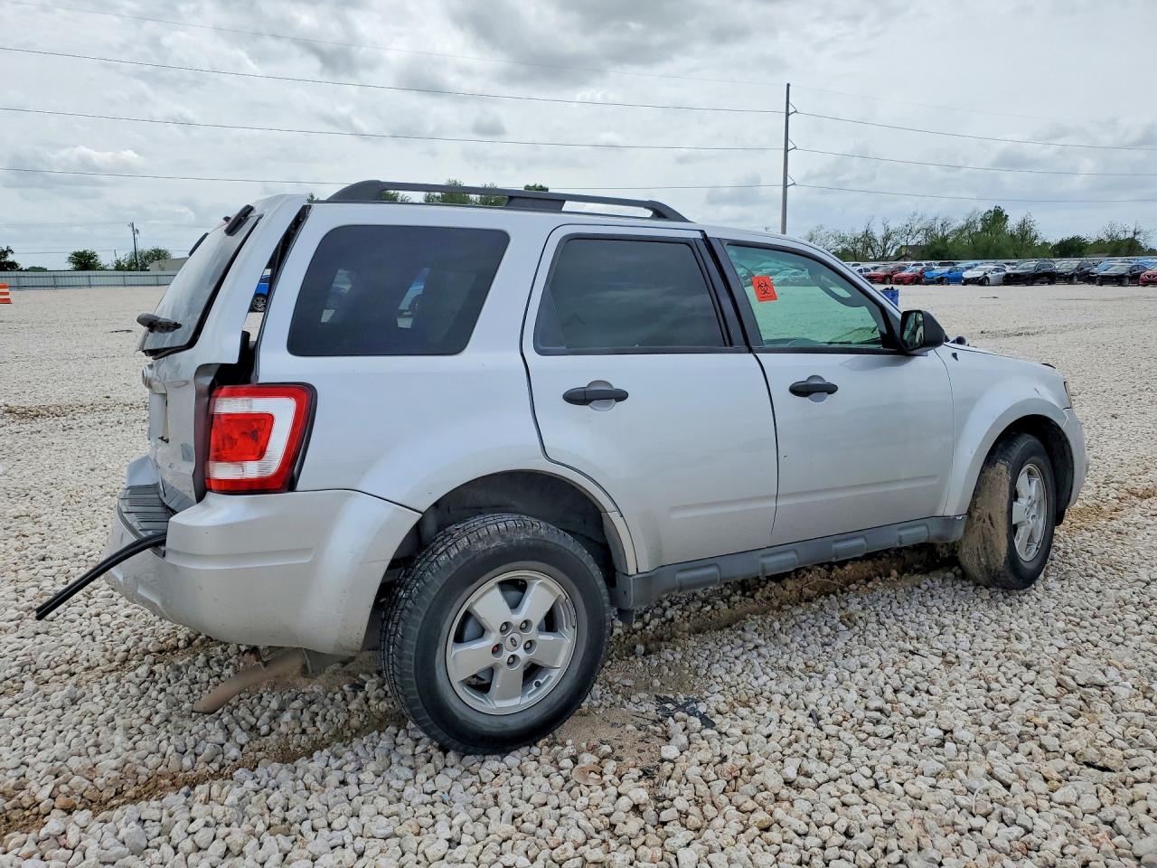 2012 Ford Escape Xlt Silver vin: 1FMCU0D72CKA35958
