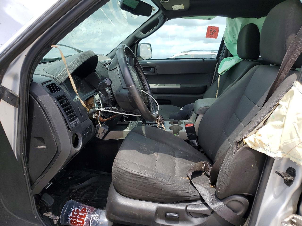 2012 Ford Escape Xlt Silver vin: 1FMCU0D72CKA35958