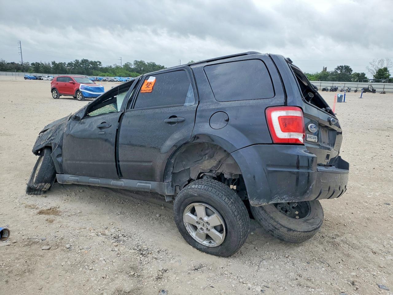 2012 Ford Escape Xlt Black vin: 1FMCU0D72CKA38505