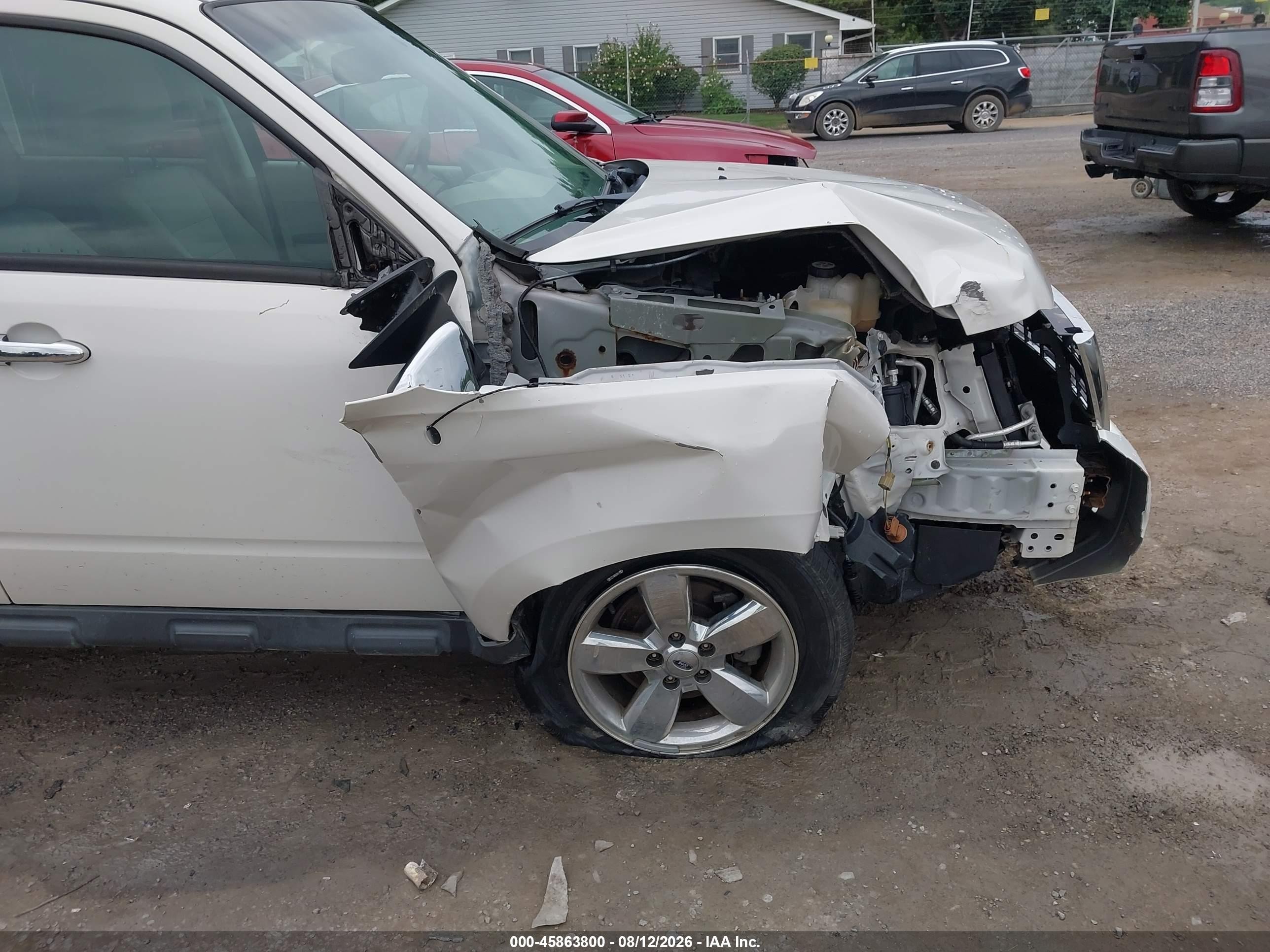 2012 Ford Escape Xlt White vin: 1FMCU0D72CKA73335