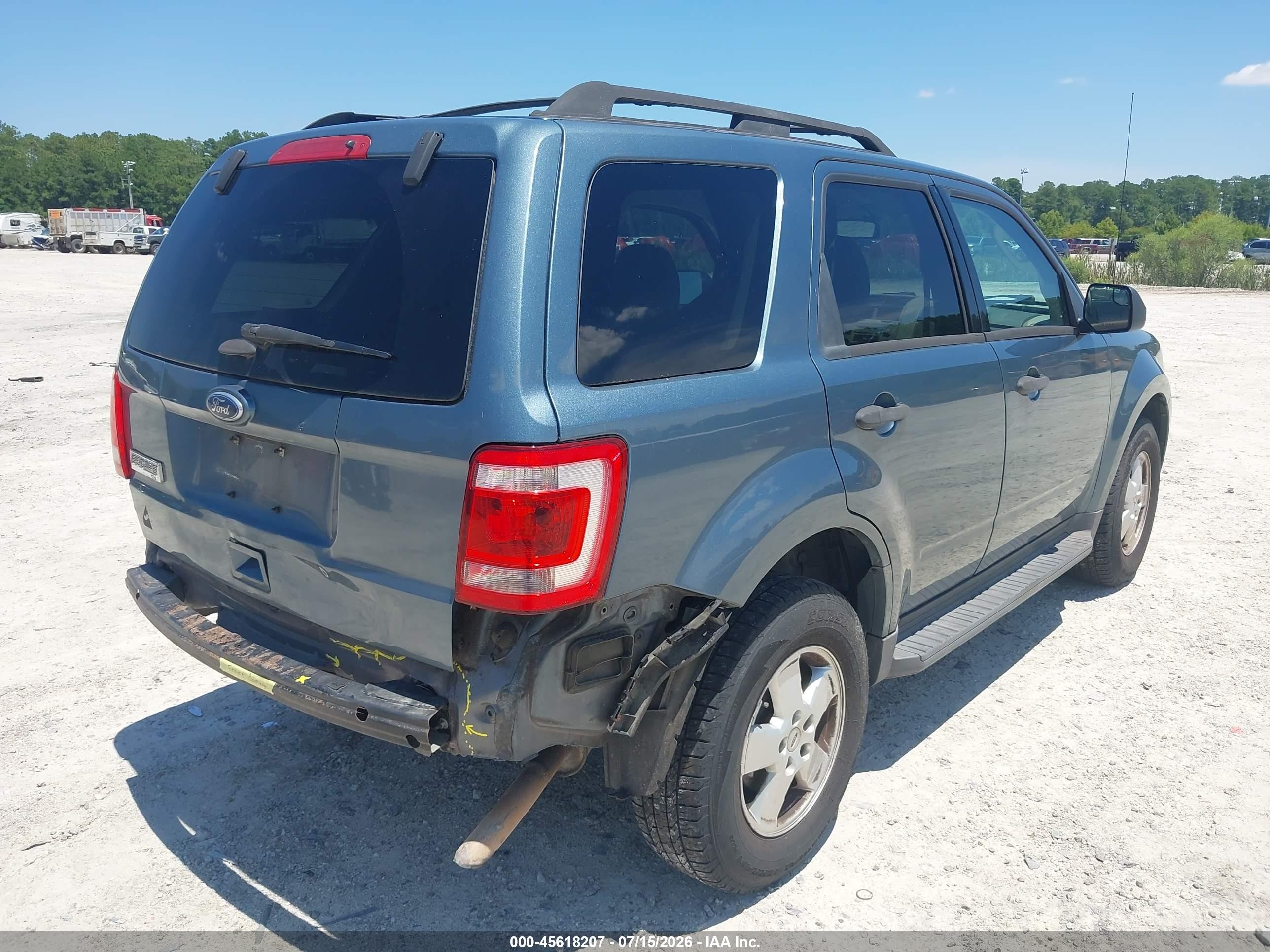 2012 Ford Escape Xlt Blue vin: 1FMCU0D72CKB19276