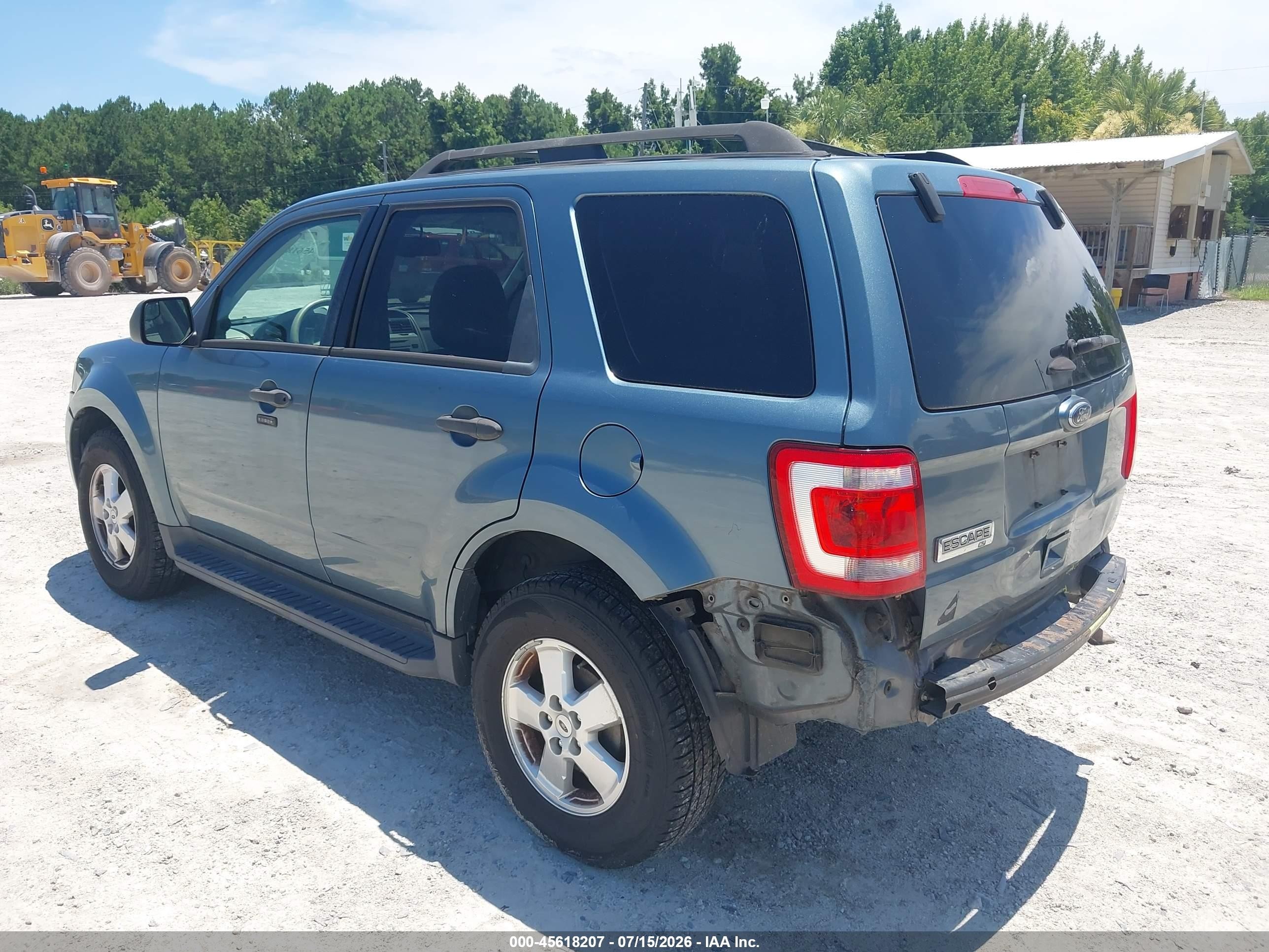 2012 Ford Escape Xlt Blue vin: 1FMCU0D72CKB19276