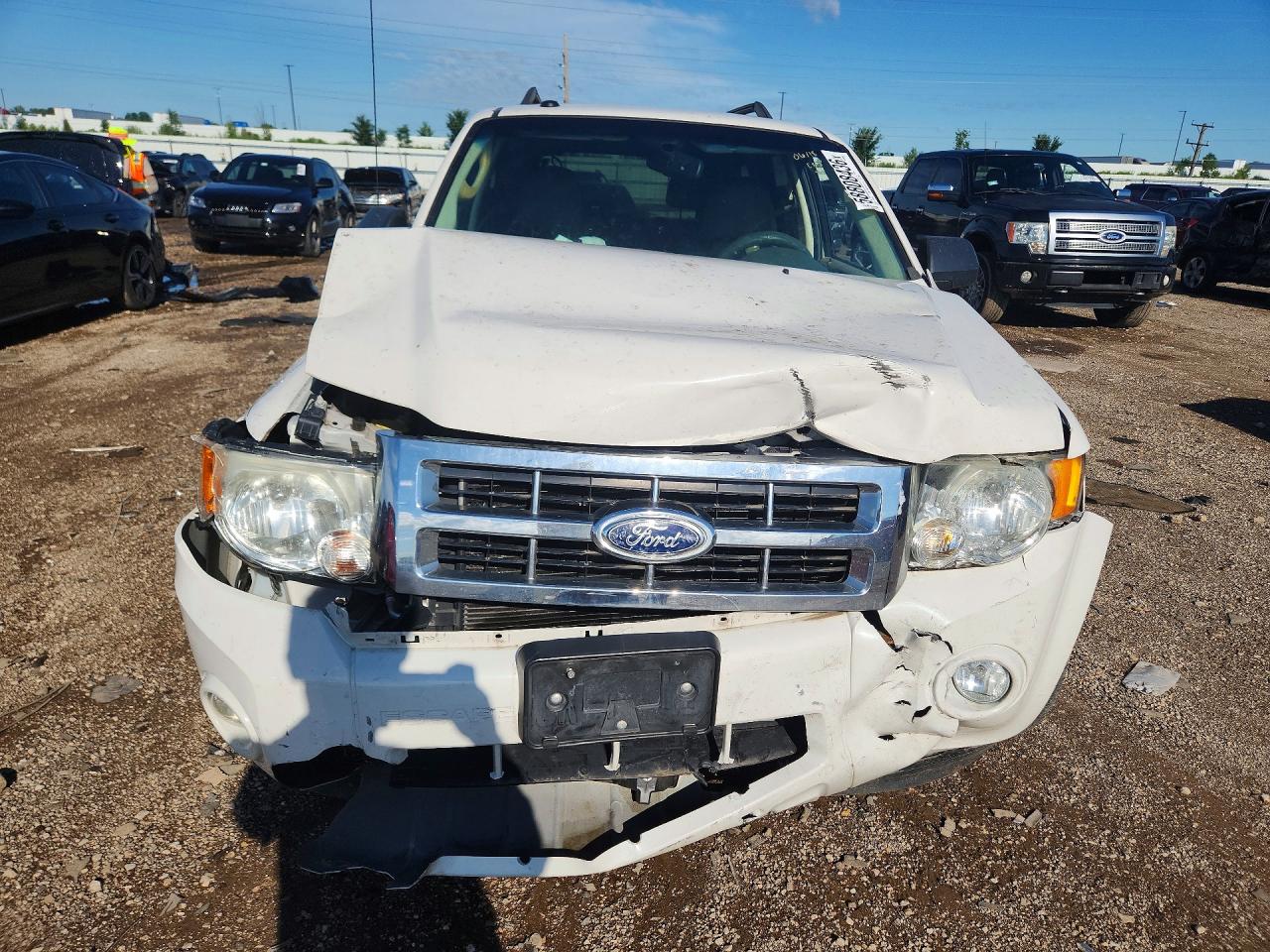 2012 Ford Escape Xlt White vin: 1FMCU0D72CKB39673