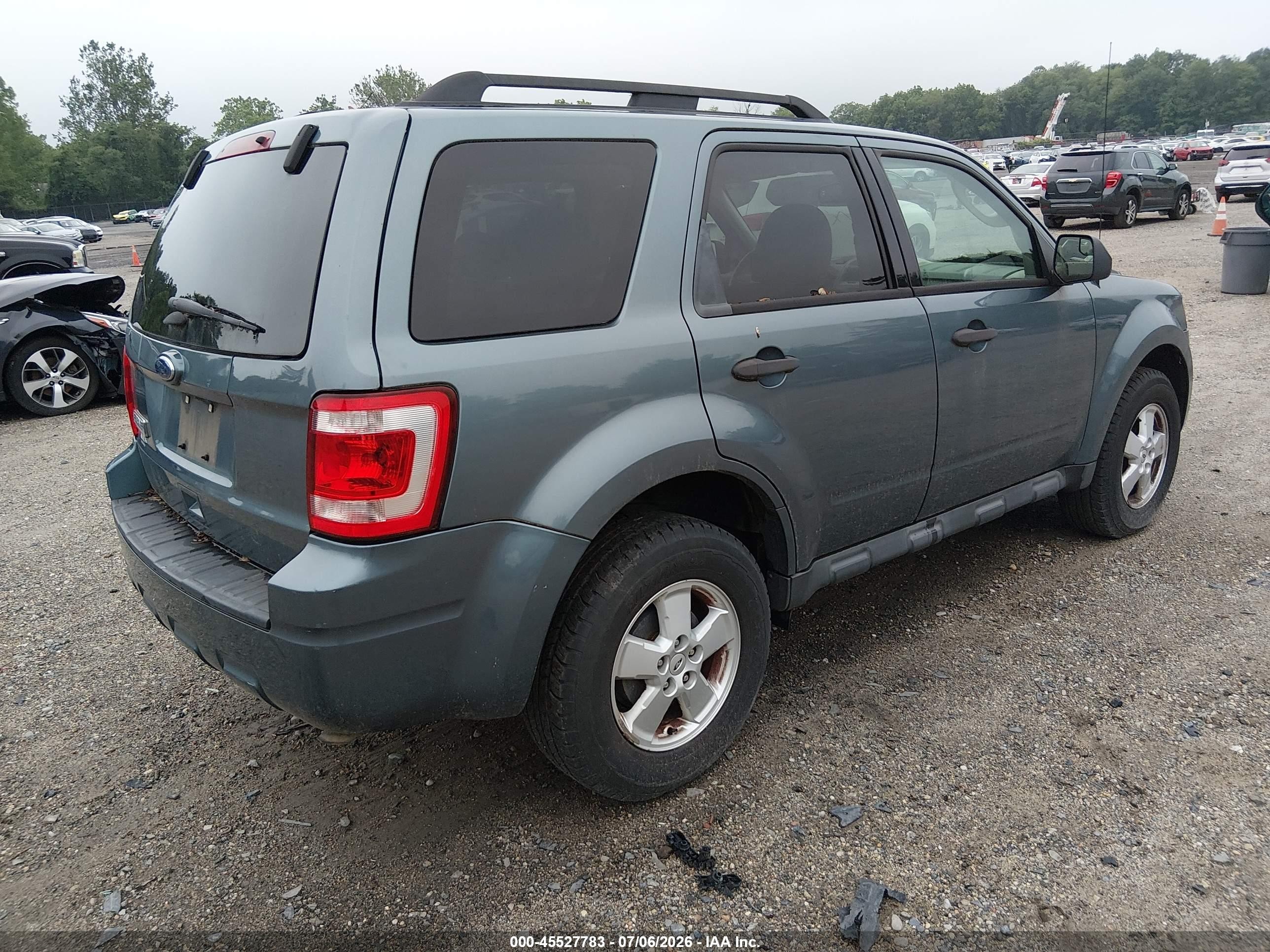 2012 Ford Escape Xlt Blue vin: 1FMCU0D72CKB48048