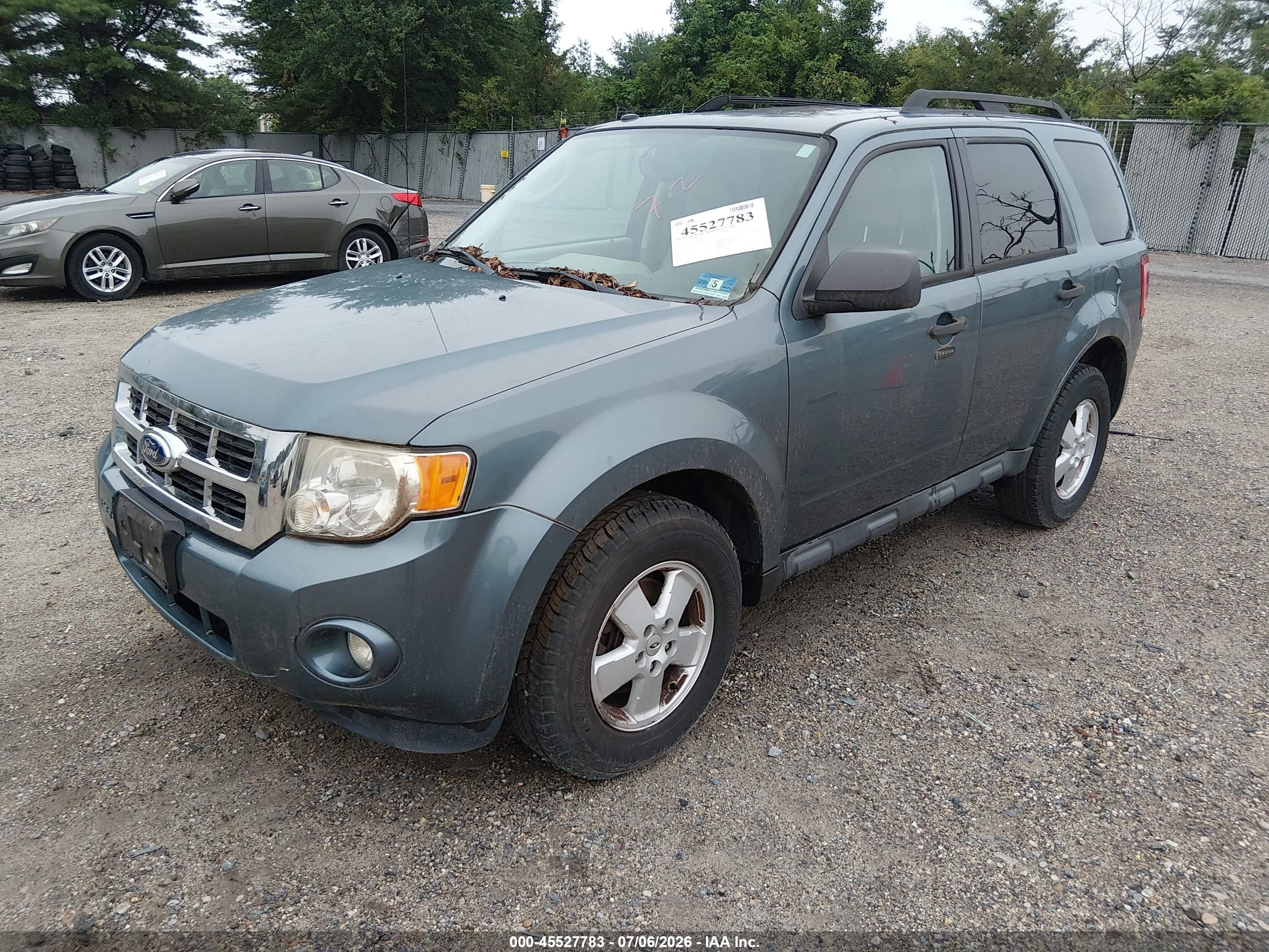 2012 Ford Escape Xlt Blue vin: 1FMCU0D72CKB48048
