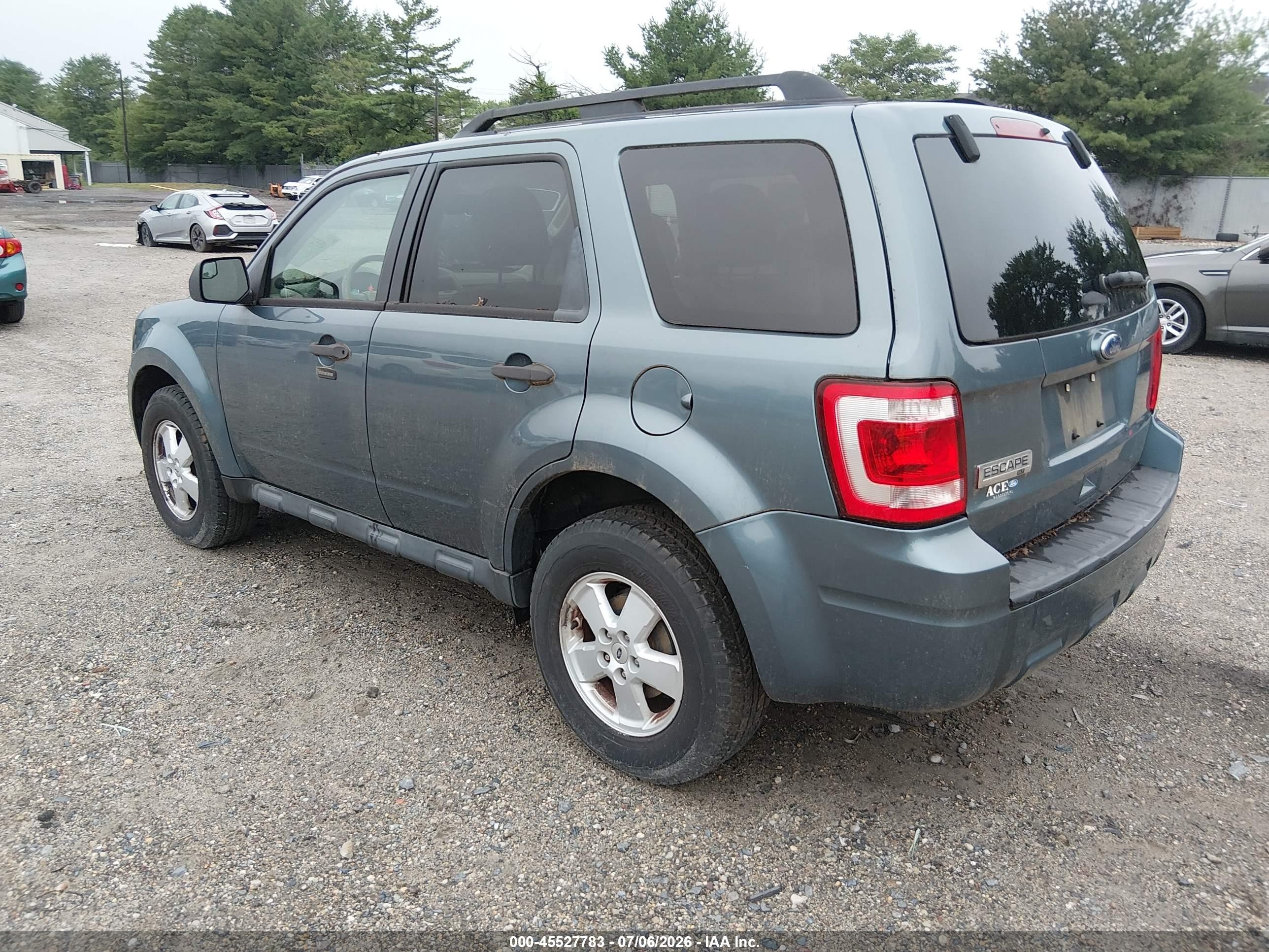 2012 Ford Escape Xlt Blue vin: 1FMCU0D72CKB48048