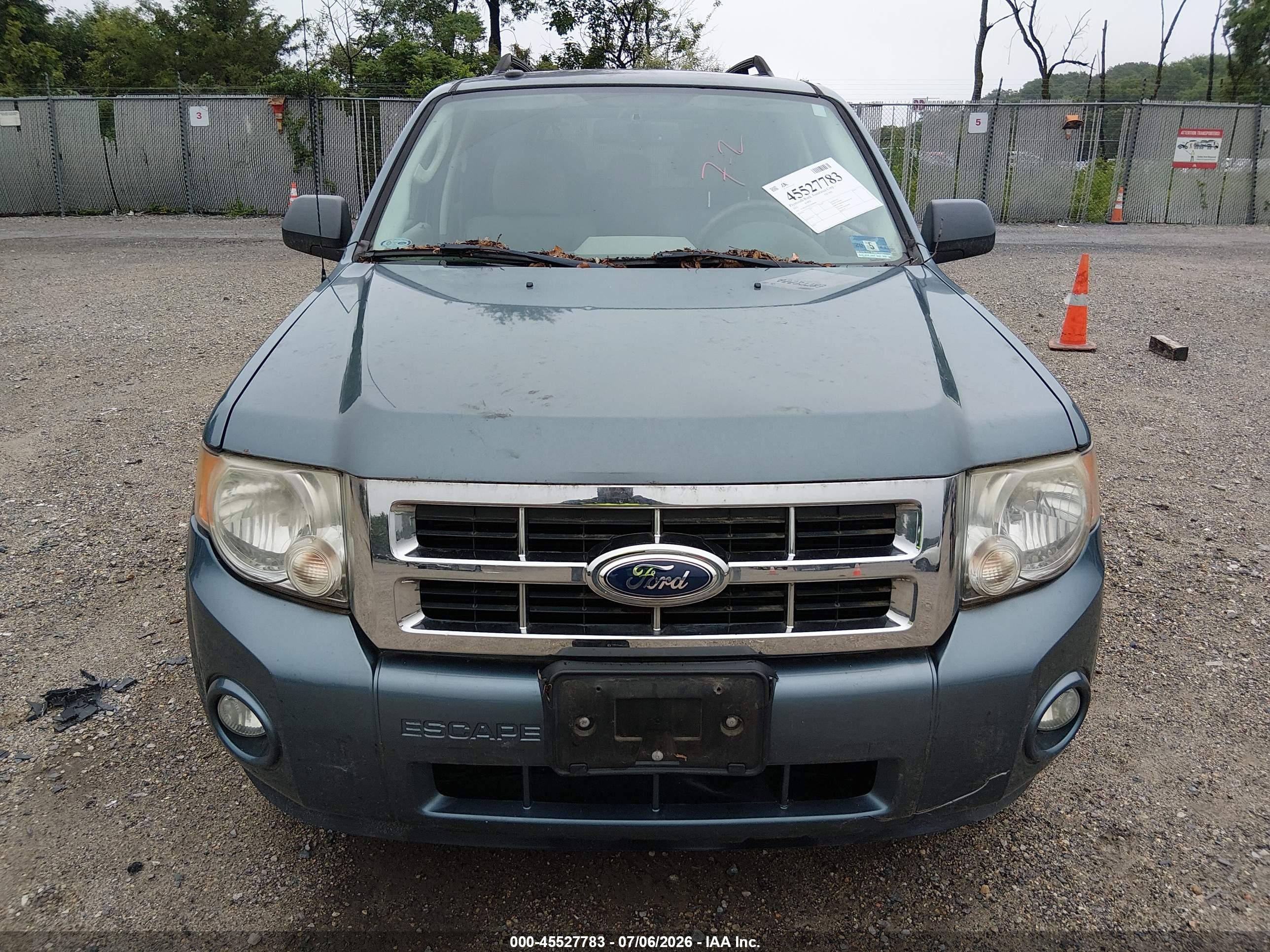 2012 Ford Escape Xlt Blue vin: 1FMCU0D72CKB48048