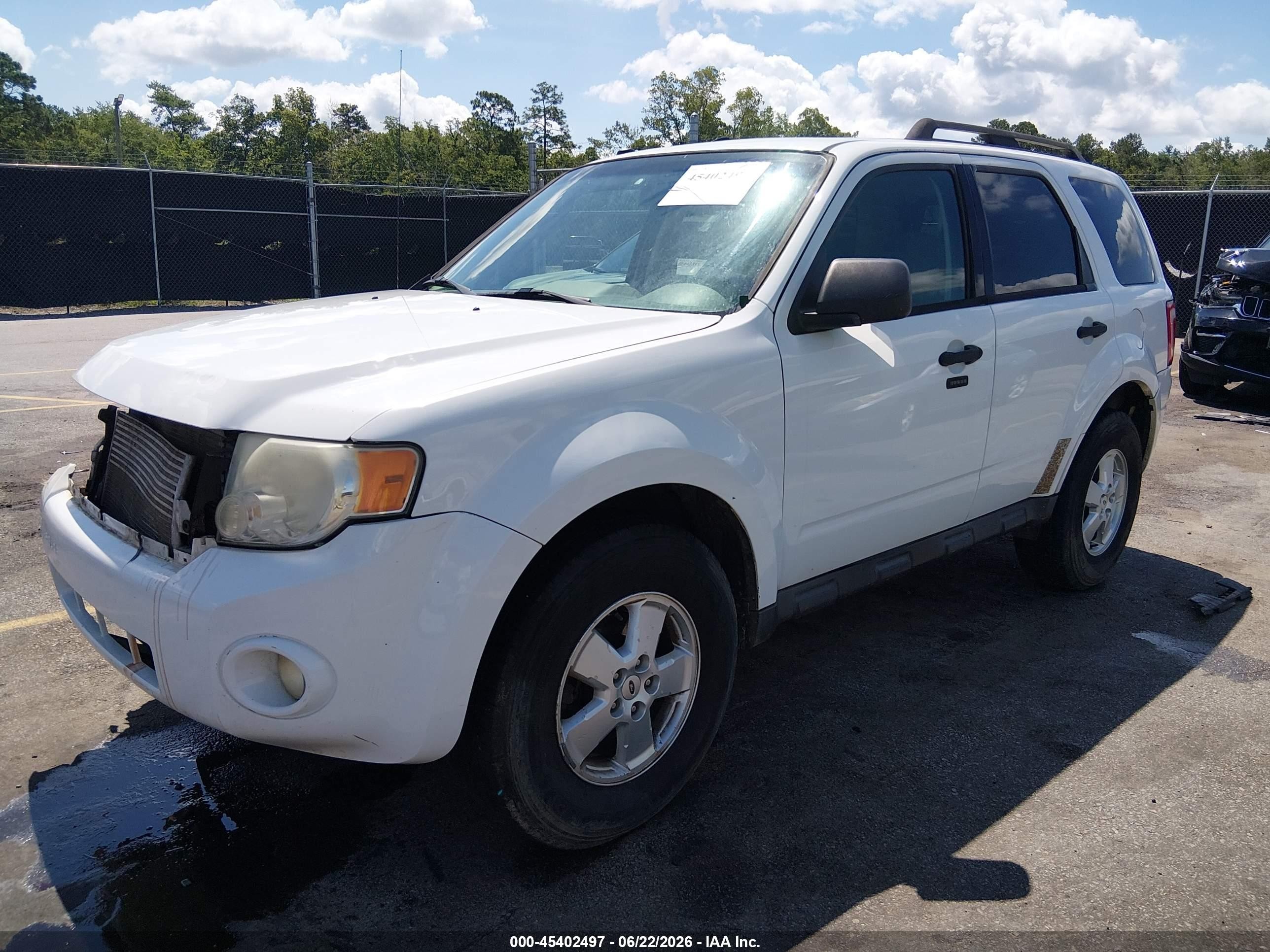2012 Ford Escape Xlt White vin: 1FMCU0D72CKB58434