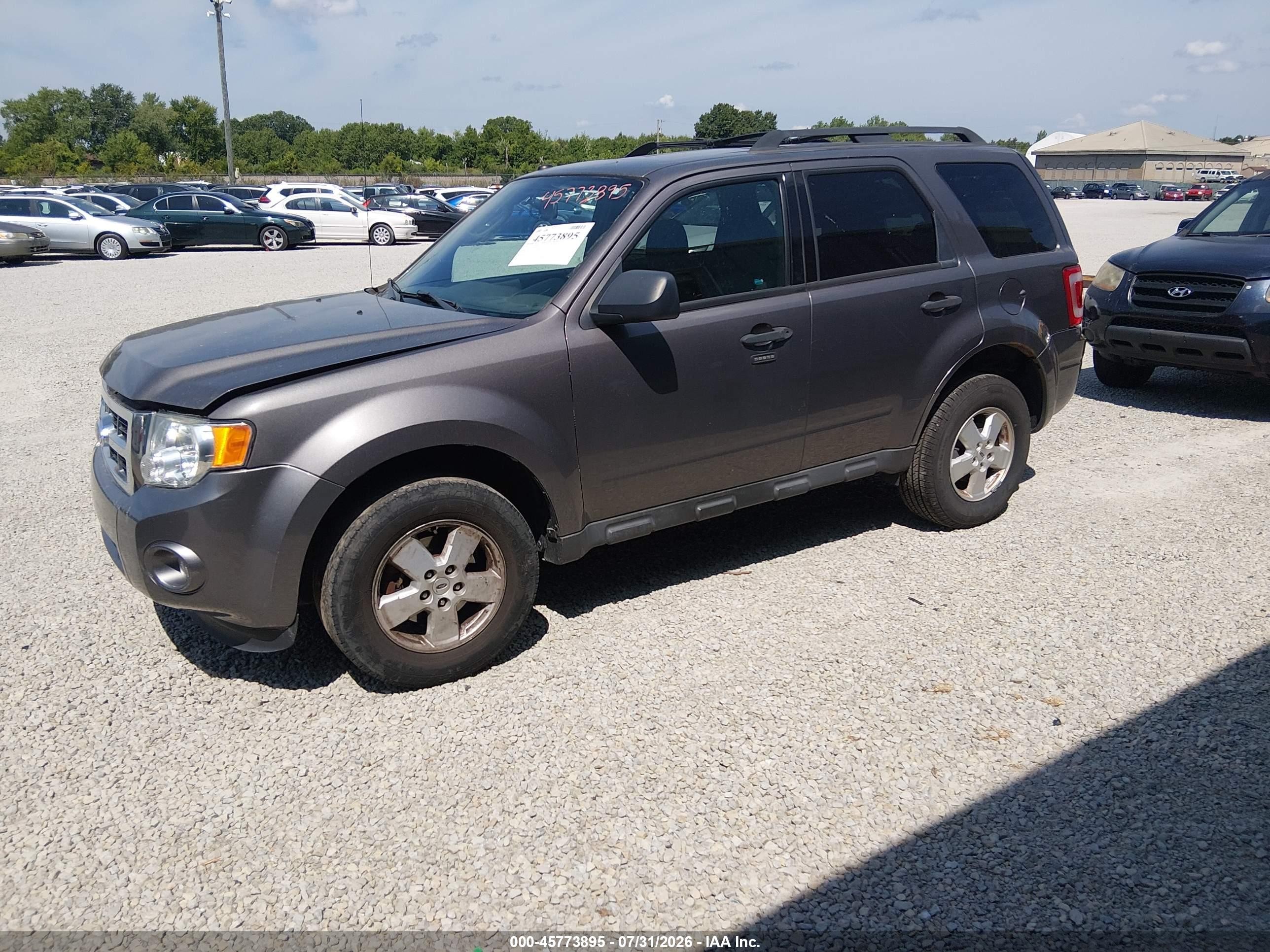 2012 Ford Escape Xlt Gray vin: 1FMCU0D72CKC04070