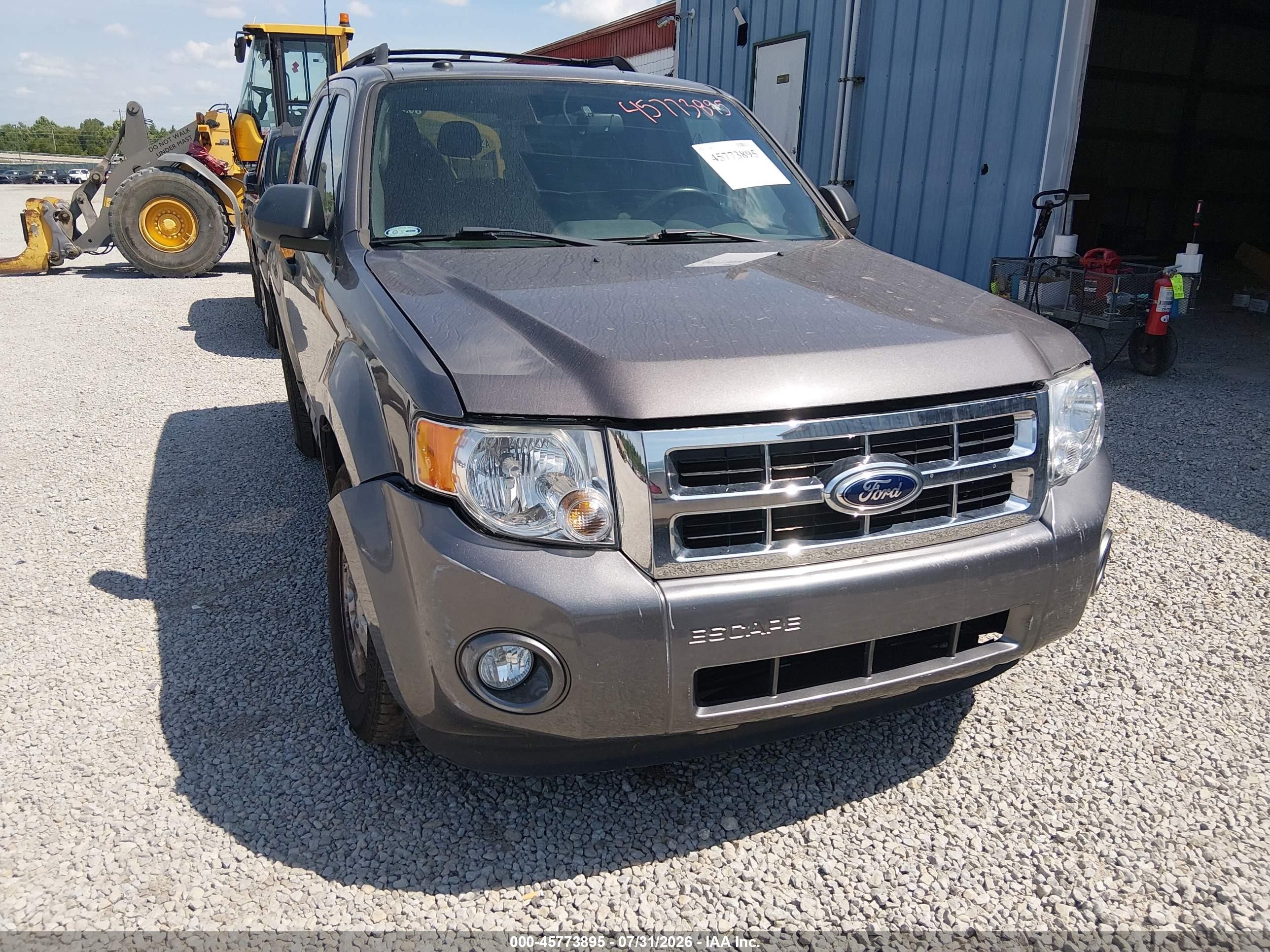 2012 Ford Escape Xlt Gray vin: 1FMCU0D72CKC04070