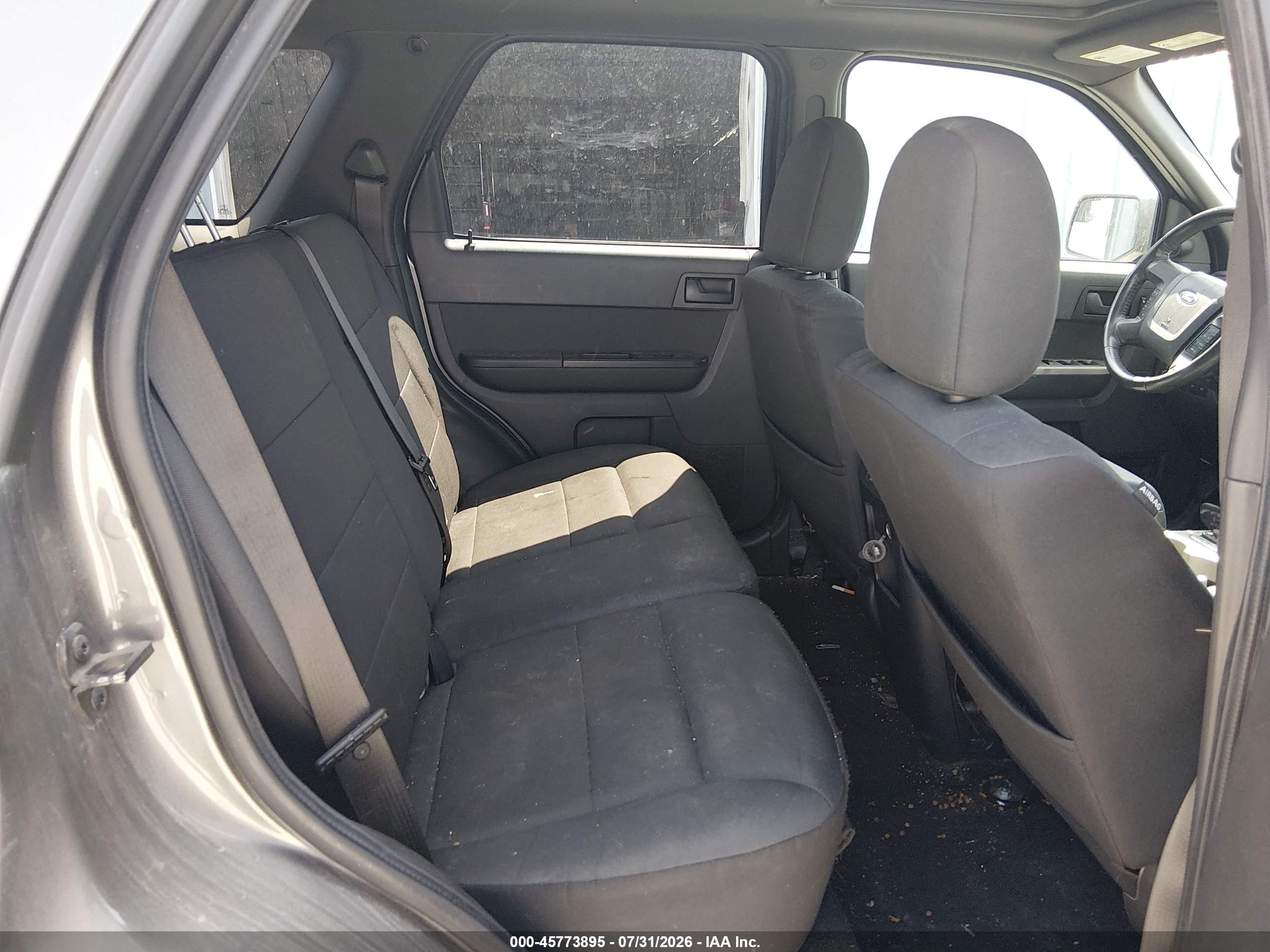 2012 Ford Escape Xlt Gray vin: 1FMCU0D72CKC04070