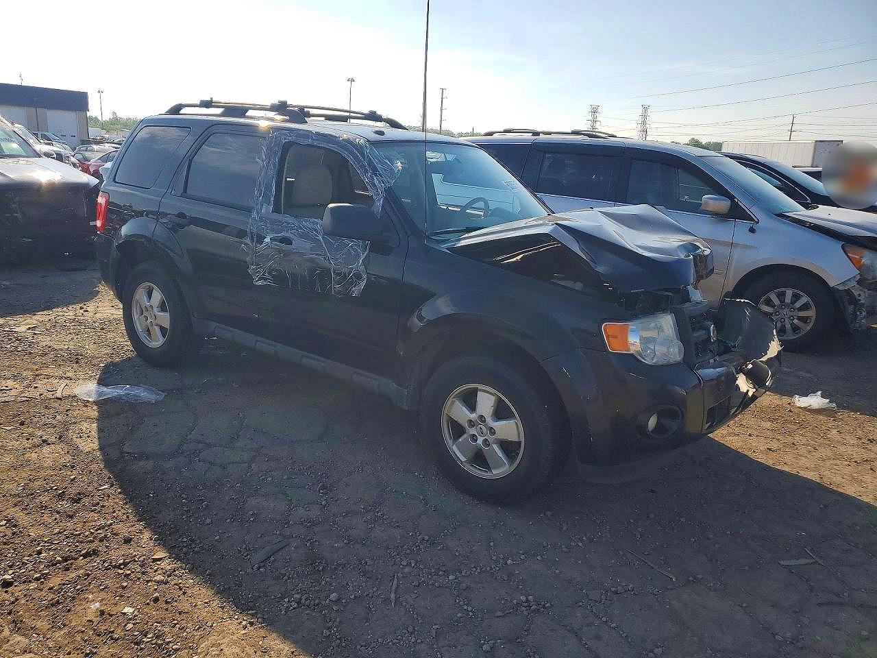 2012 Ford Escape Xlt Черный vin: 1FMCU0D72CKC05087