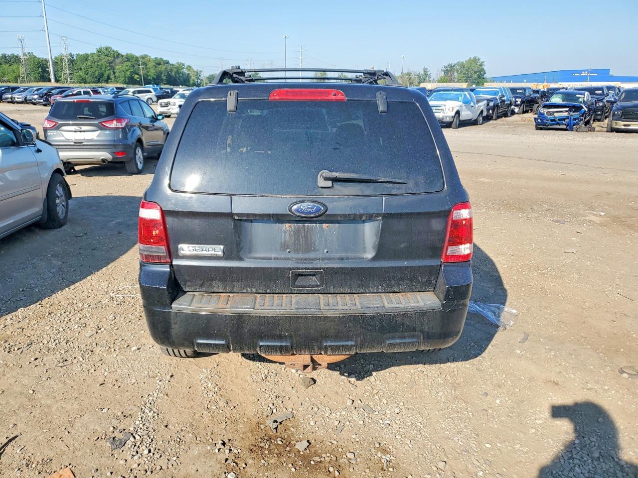 2012 Ford Escape Xlt Черный vin: 1FMCU0D72CKC05087