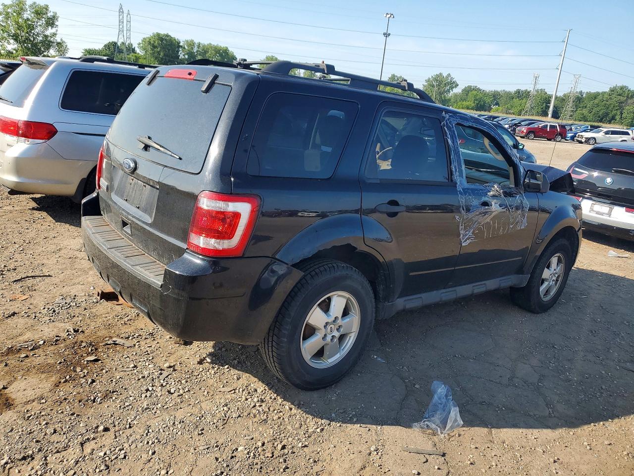 2012 Ford Escape Xlt Черный vin: 1FMCU0D72CKC05087
