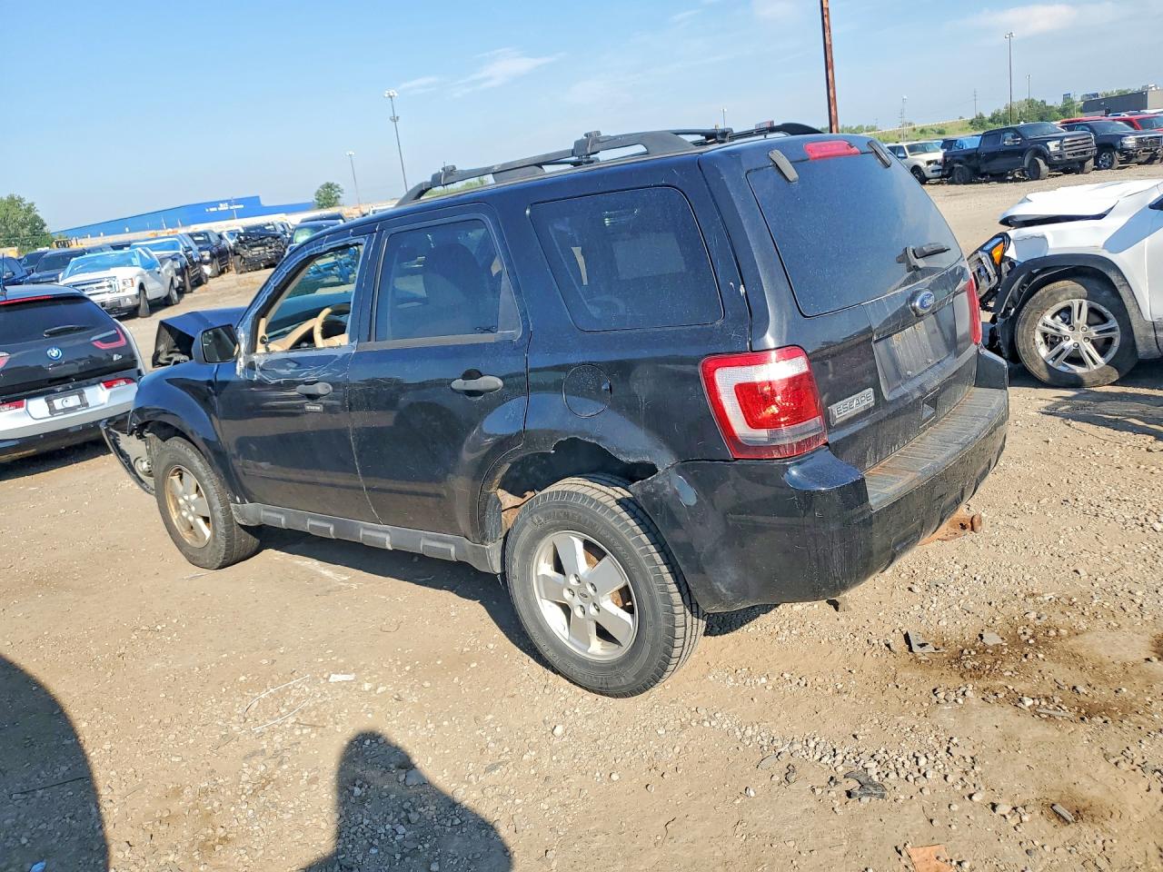 2012 Ford Escape Xlt Черный vin: 1FMCU0D72CKC05087