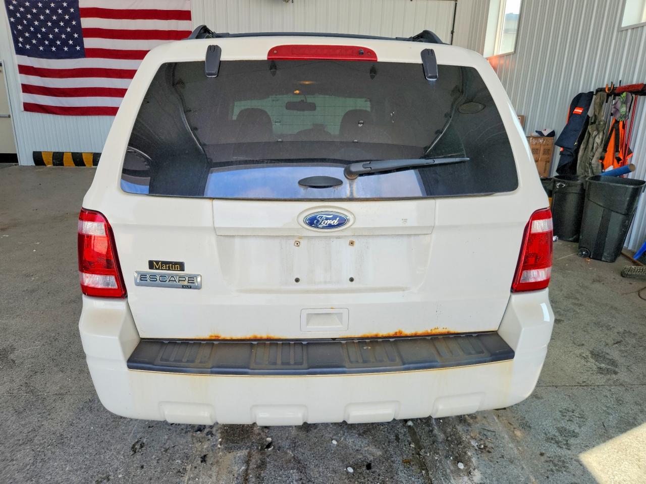 2012 Ford Escape Xlt White vin: 1FMCU0D72CKC35285