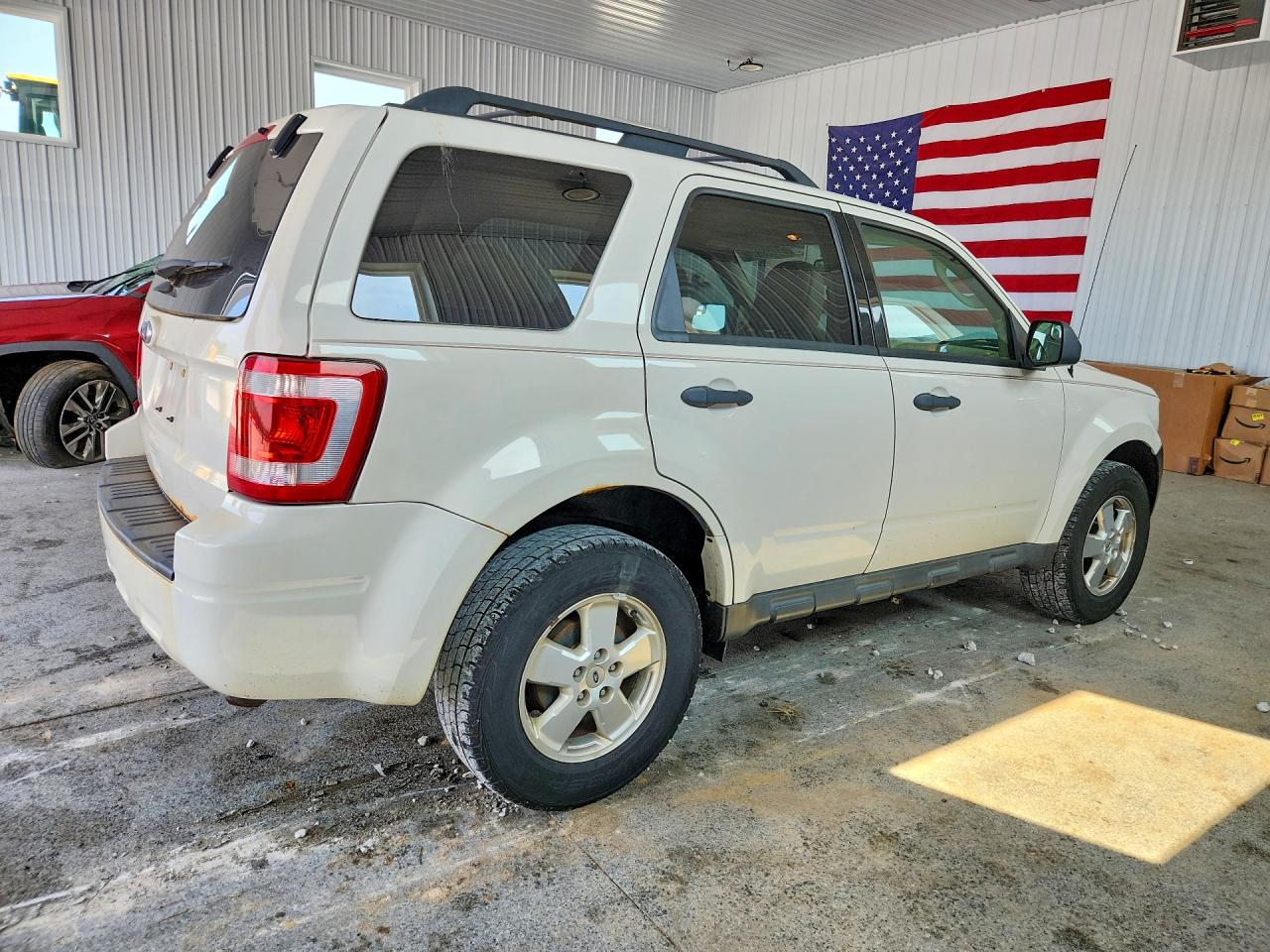 2012 Ford Escape Xlt White vin: 1FMCU0D72CKC35285