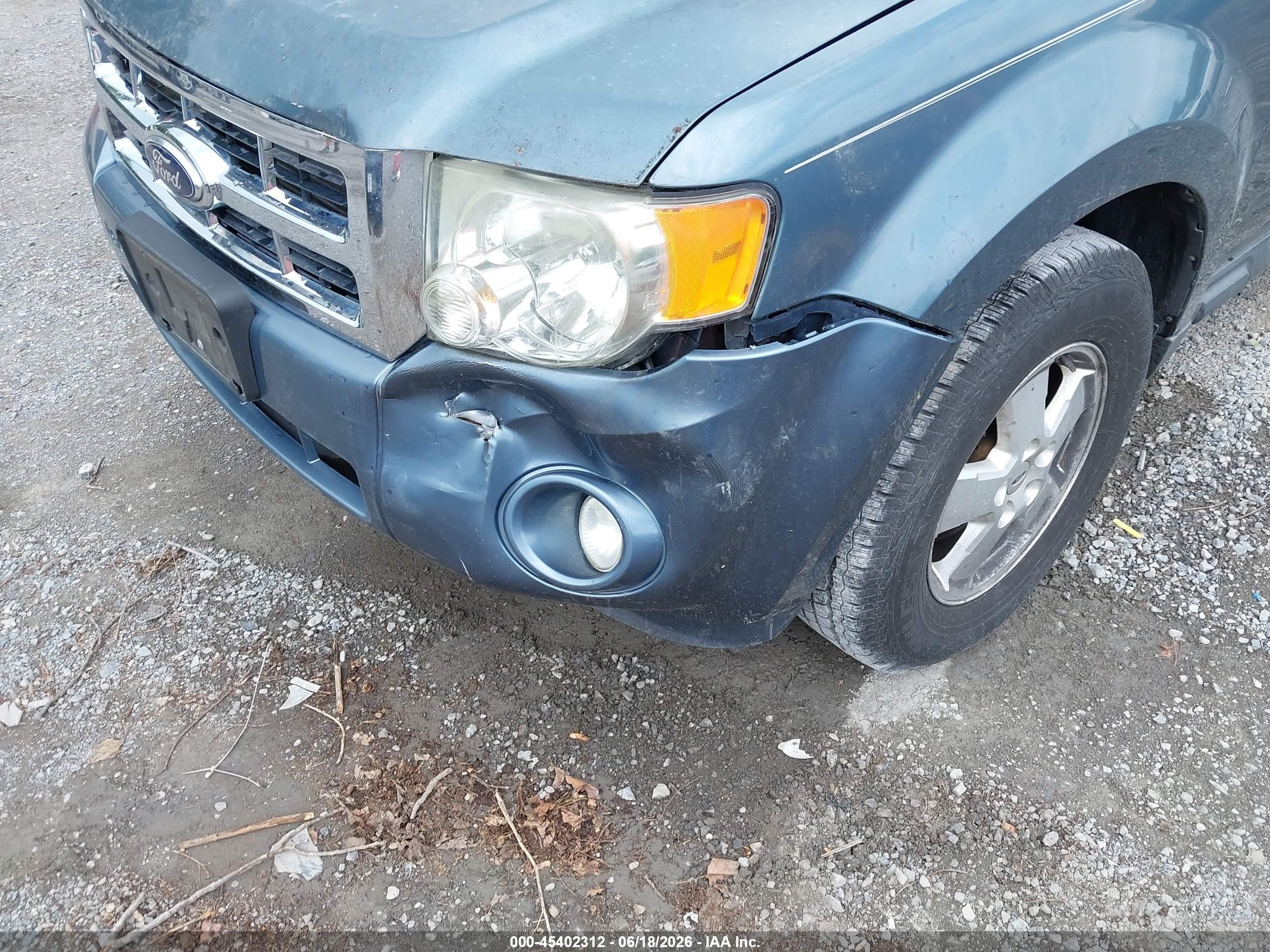 2012 Ford Escape Xlt Blue vin: 1FMCU0D72CKC63362