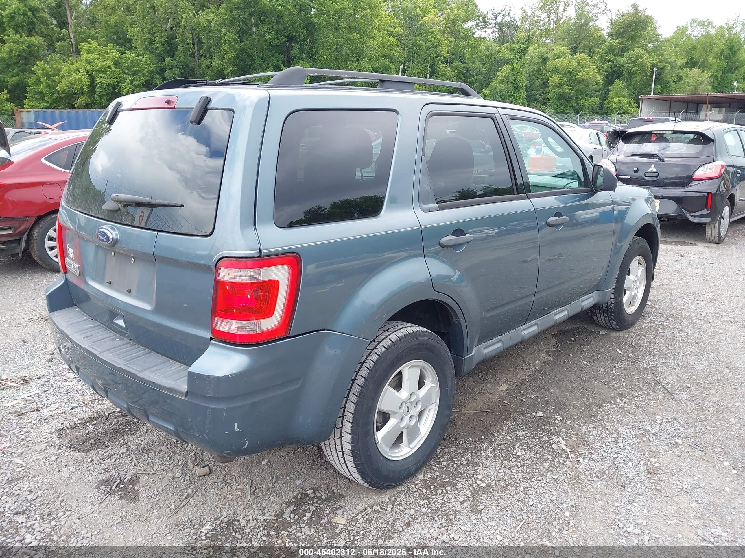 2012 Ford Escape Xlt Blue vin: 1FMCU0D72CKC63362