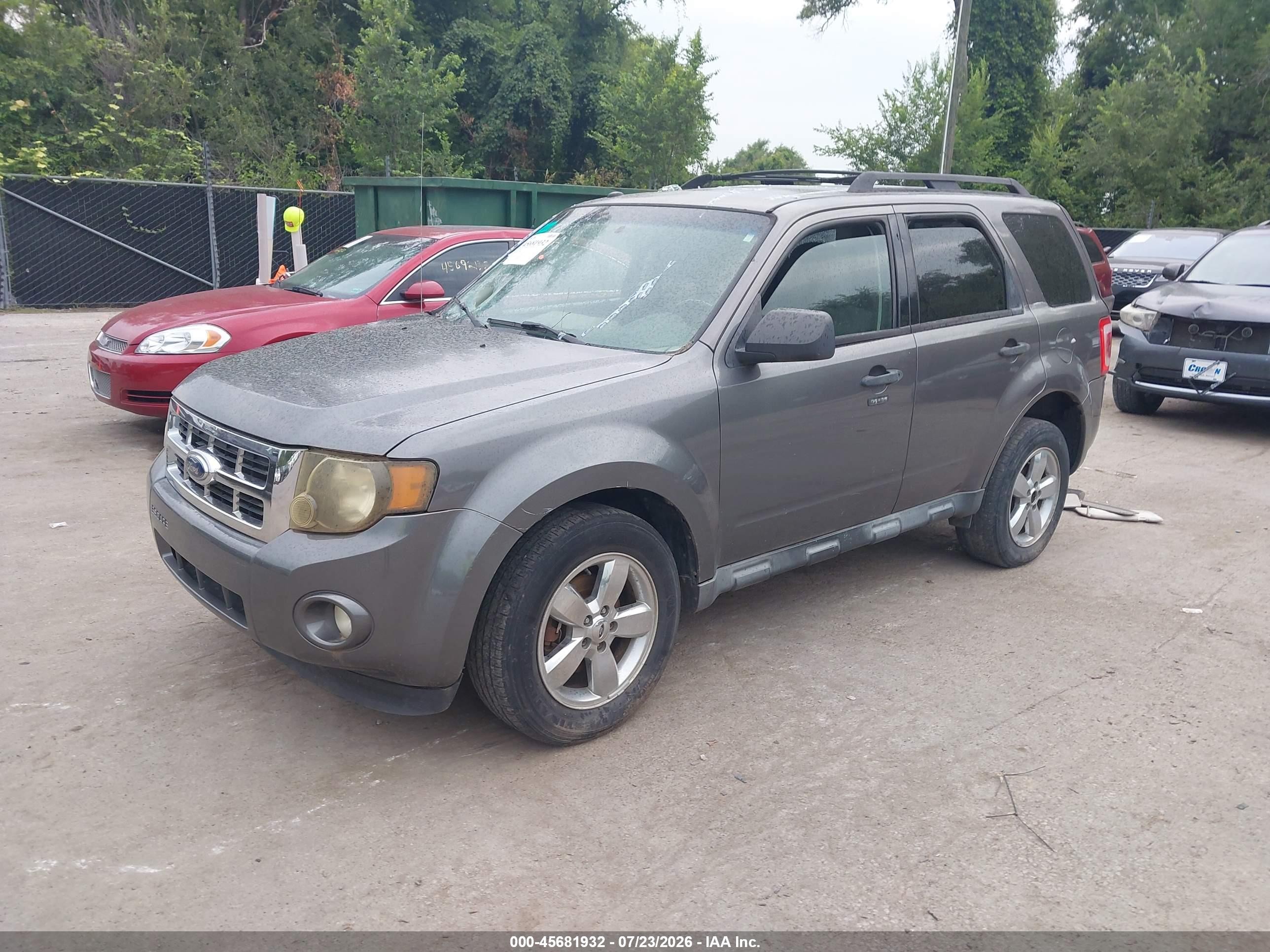 2010 Ford Escape Xlt Gray vin: 1FMCU0D73AKA33262