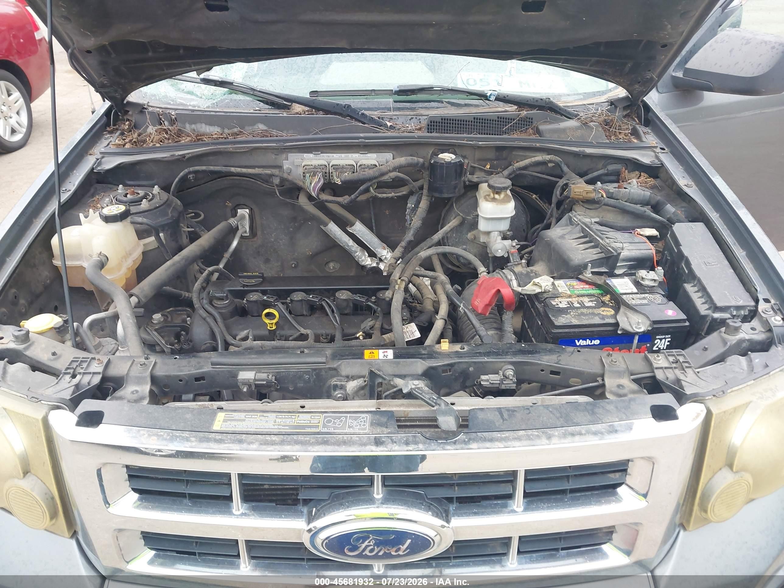 2010 Ford Escape Xlt Gray vin: 1FMCU0D73AKA33262