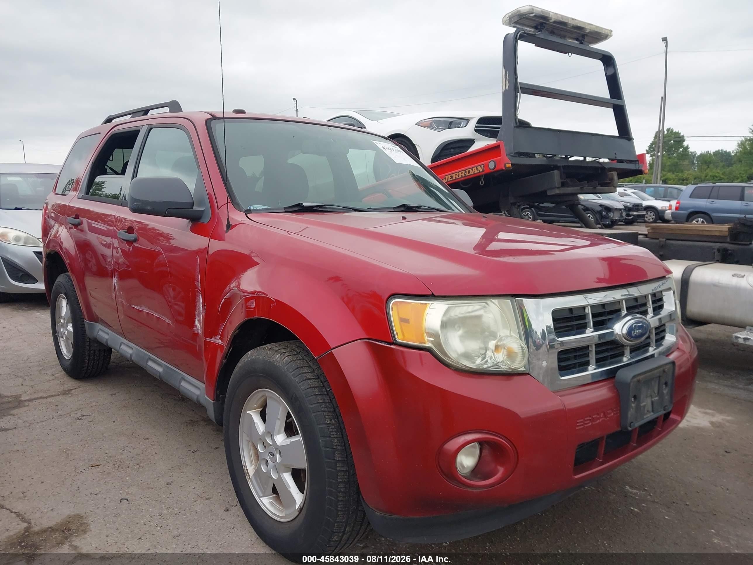 2010 Ford Escape Xlt Red vin: 1FMCU0D73AKA42138