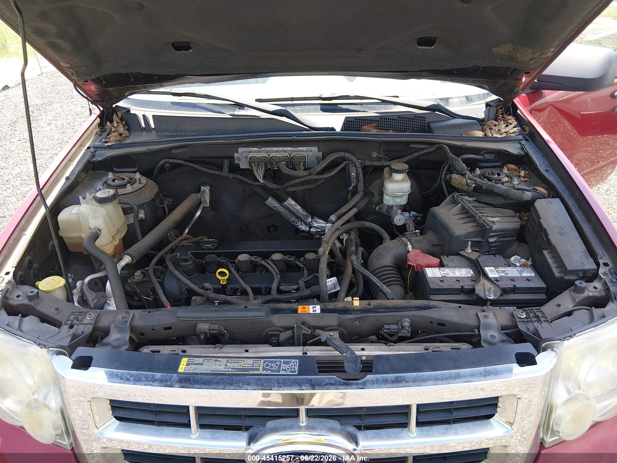 2010 Ford Escape Xlt Red vin: 1FMCU0D73AKA85913