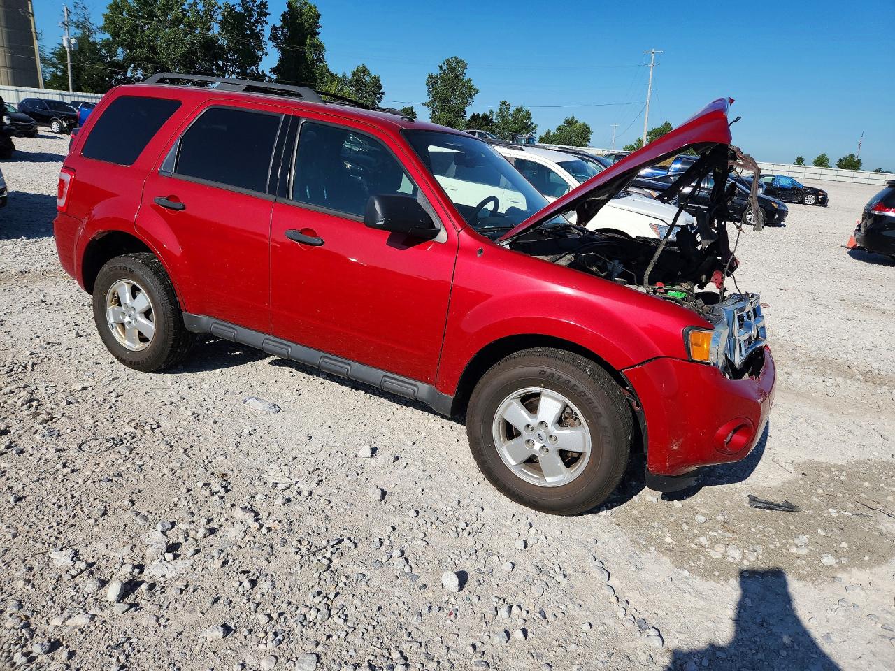 2010 Ford Escape Xlt Red vin: 1FMCU0D73AKD38941