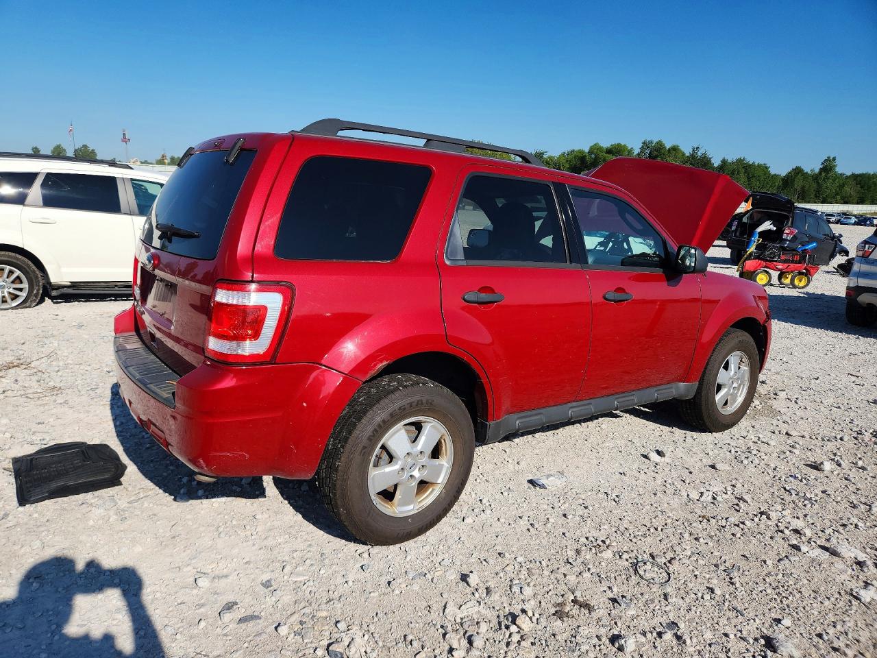 2010 Ford Escape Xlt Red vin: 1FMCU0D73AKD38941