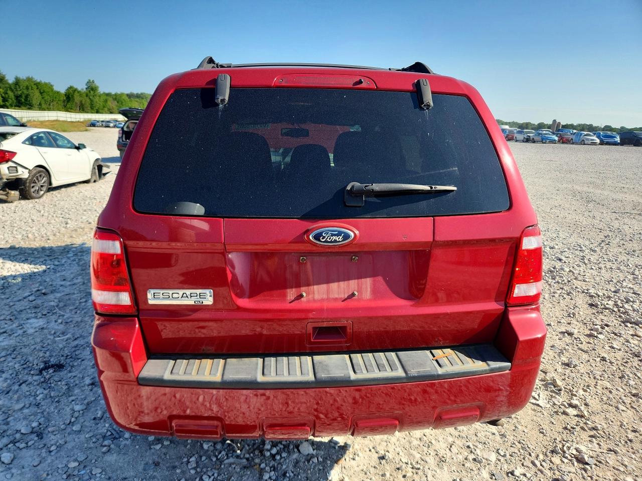 2010 Ford Escape Xlt Red vin: 1FMCU0D73AKD38941
