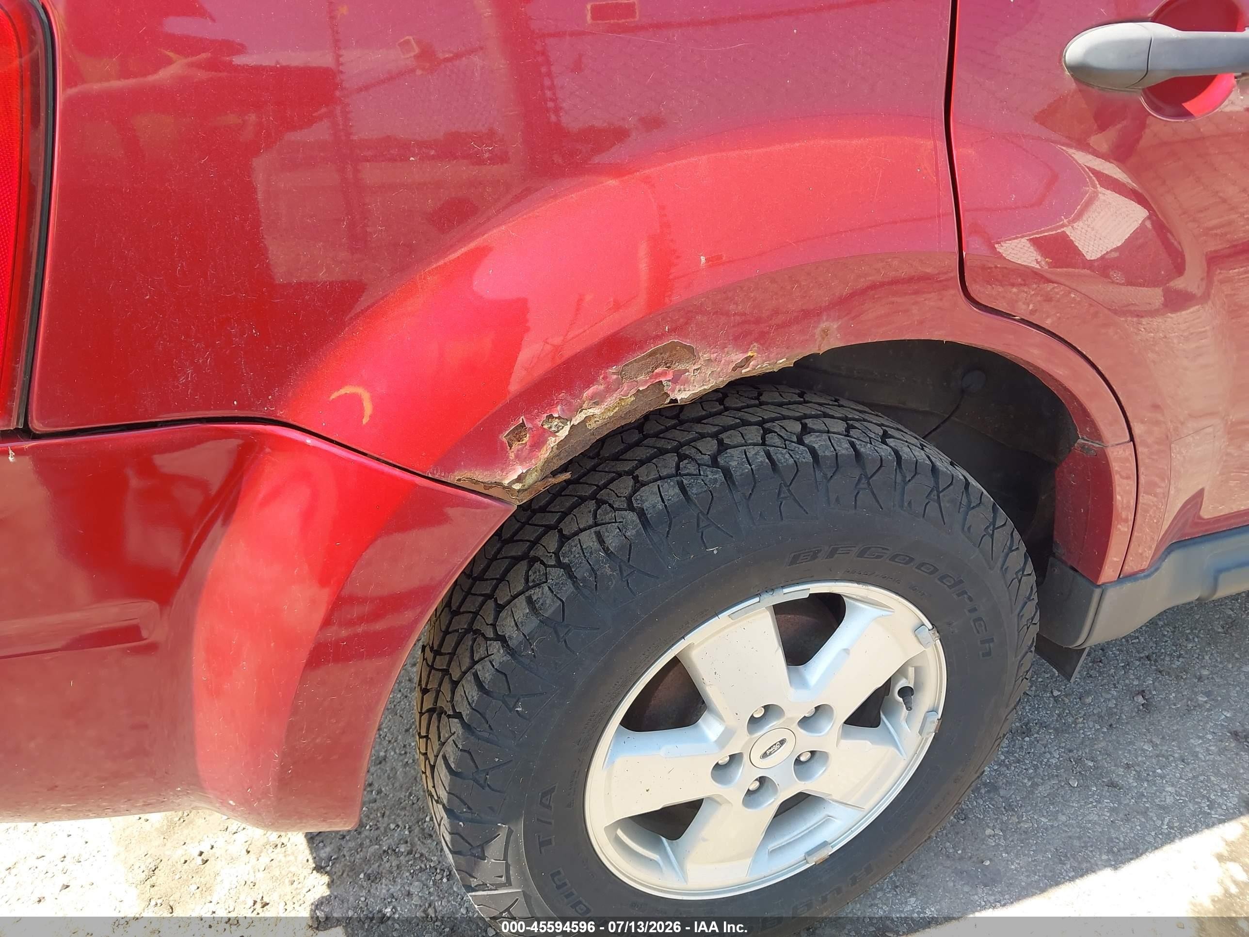 2011 Ford Escape Xlt Красный vin: 1FMCU0D73BKA43369
