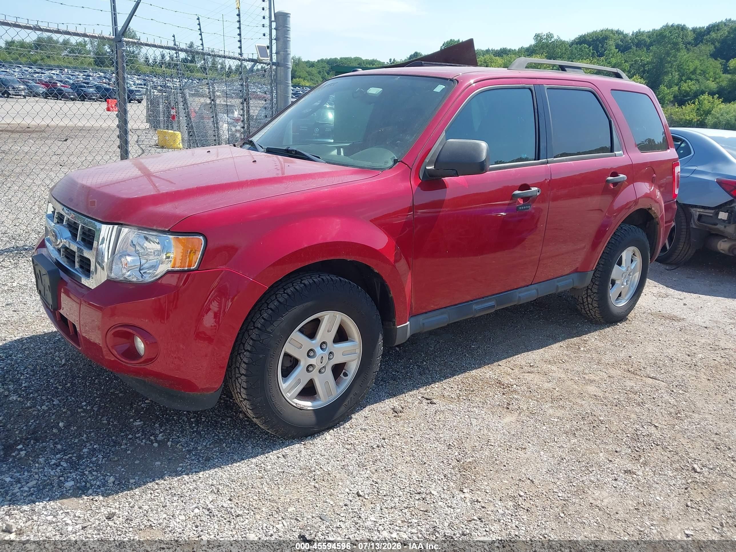 2011 Ford Escape Xlt Красный vin: 1FMCU0D73BKA43369