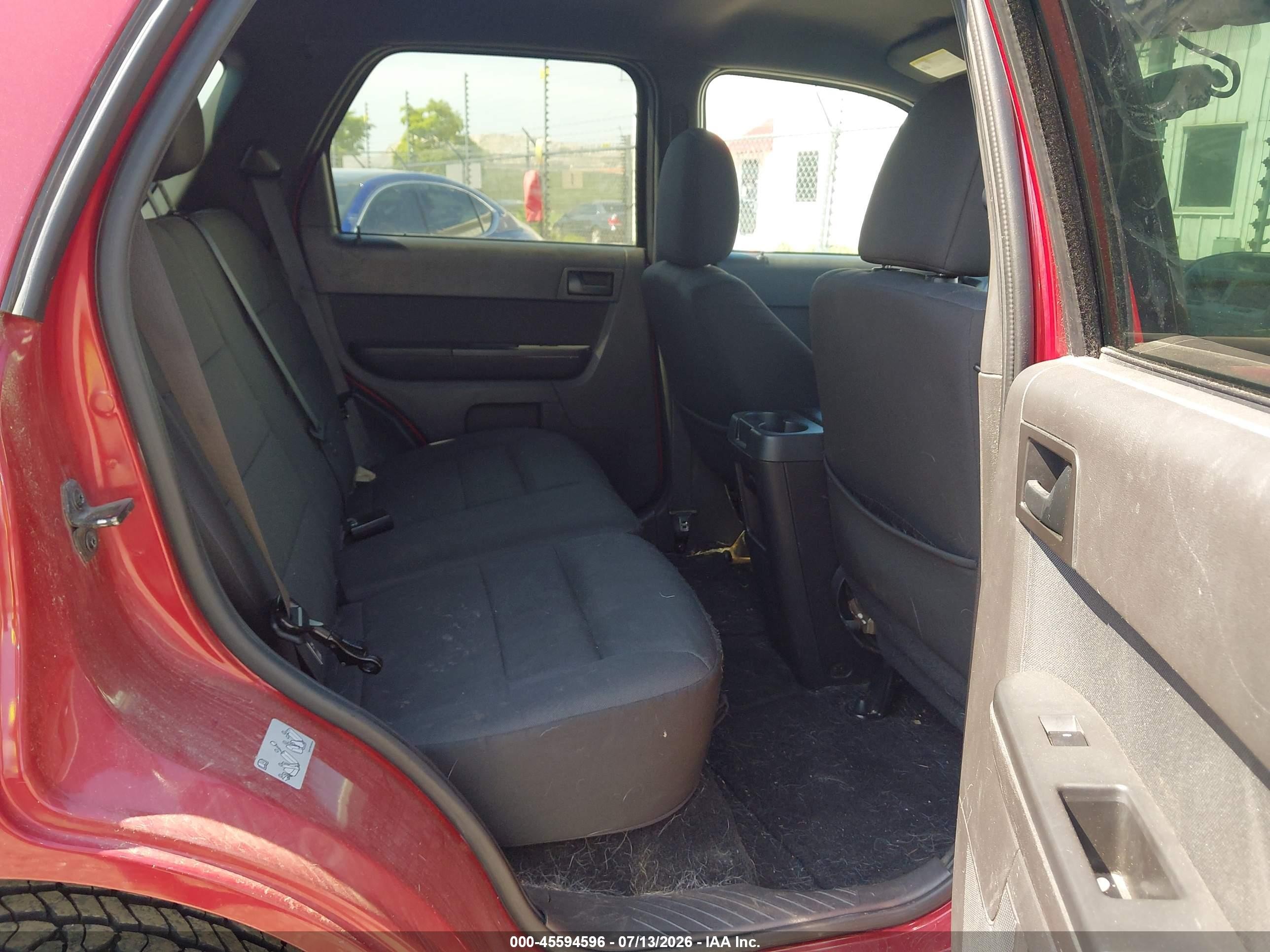 2011 Ford Escape Xlt Красный vin: 1FMCU0D73BKA43369