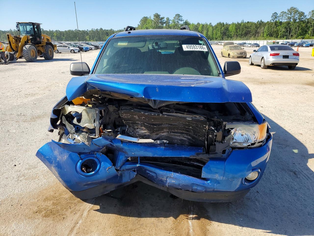 2011 Ford Escape Xlt Blue vin: 1FMCU0D73BKA52783