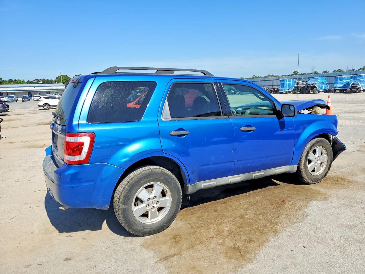 2011 Ford Escape Xlt Blue vin: 1FMCU0D73BKA52783