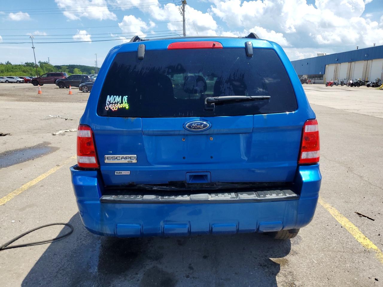 2011 Ford Escape Xlt Blue vin: 1FMCU0D73BKA61550