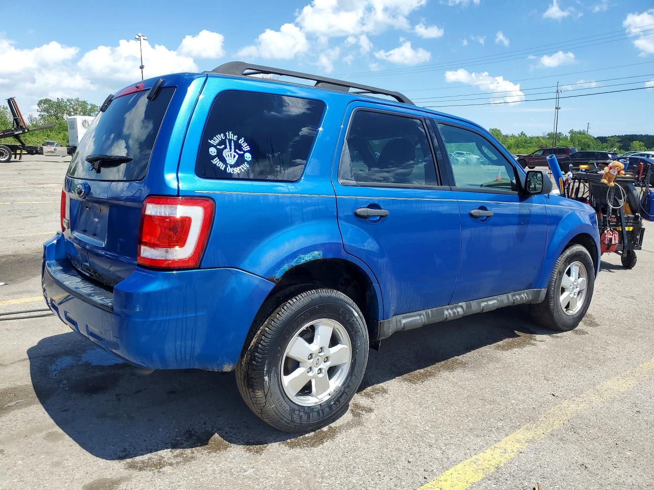 2011 Ford Escape Xlt Blue vin: 1FMCU0D73BKA61550