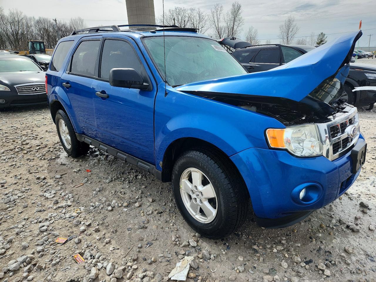 2011 Ford Escape Xlt Blue vin: 1FMCU0D73BKB37543